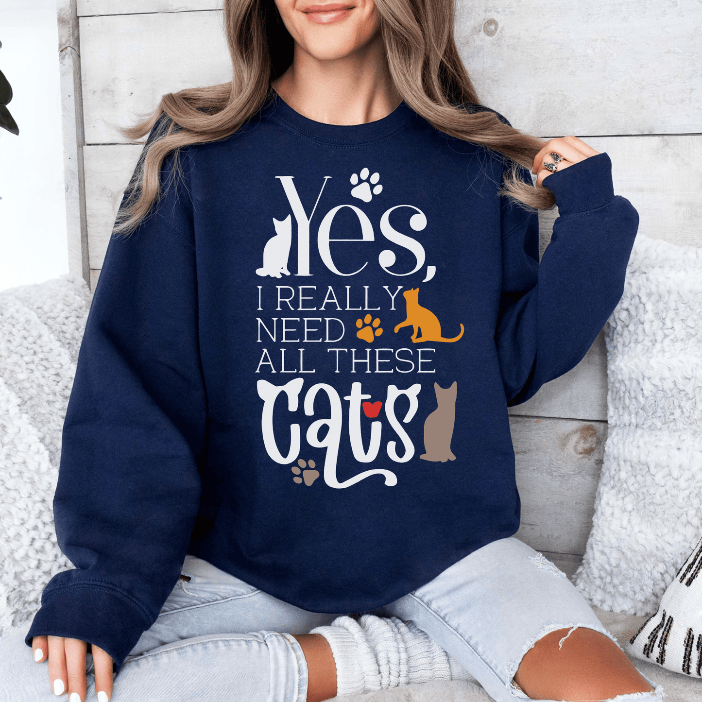 Of Course I Need All These Cats, Perfect for Cat Moms - GiftHaus