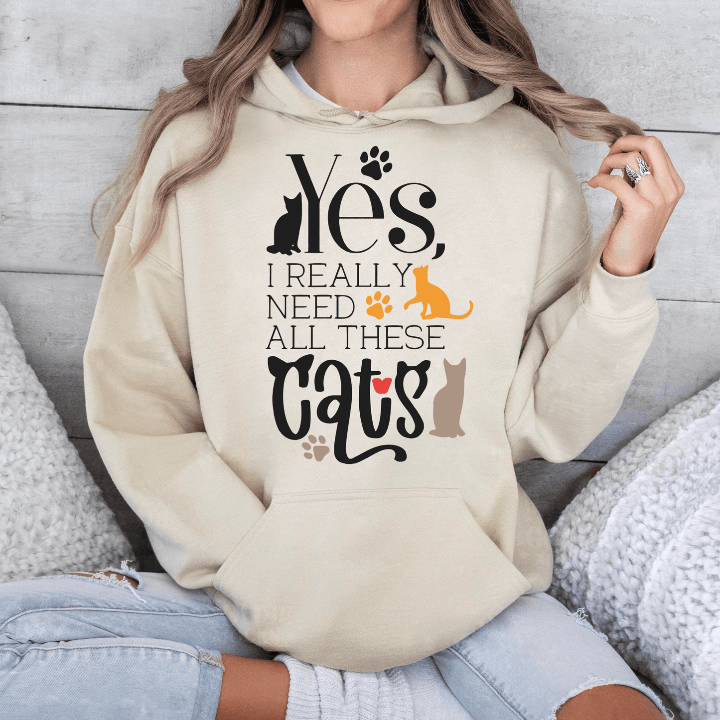 Of Course I Need All These Cats, Perfect for Cat Moms - GiftHaus