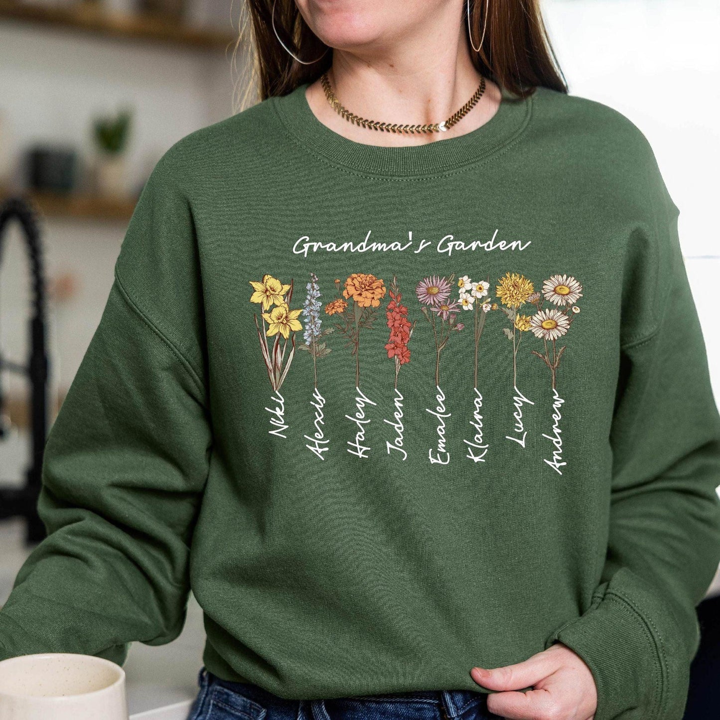 Omas Garten-Sweatshirt – Geschenk für Oma - GiftHaus