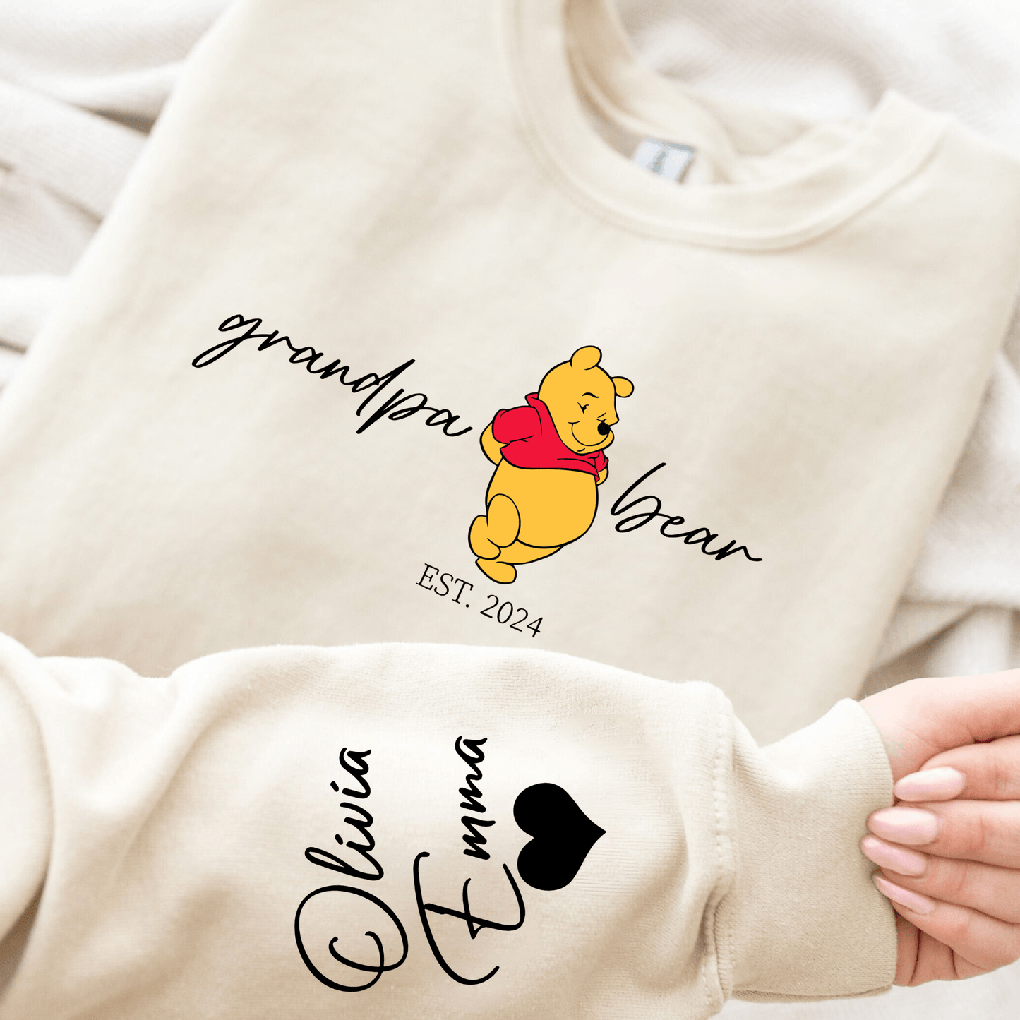 Opa Bär Persönliches Jahrgang- Shirt – Das Herzstück für Großväter - GiftHaus