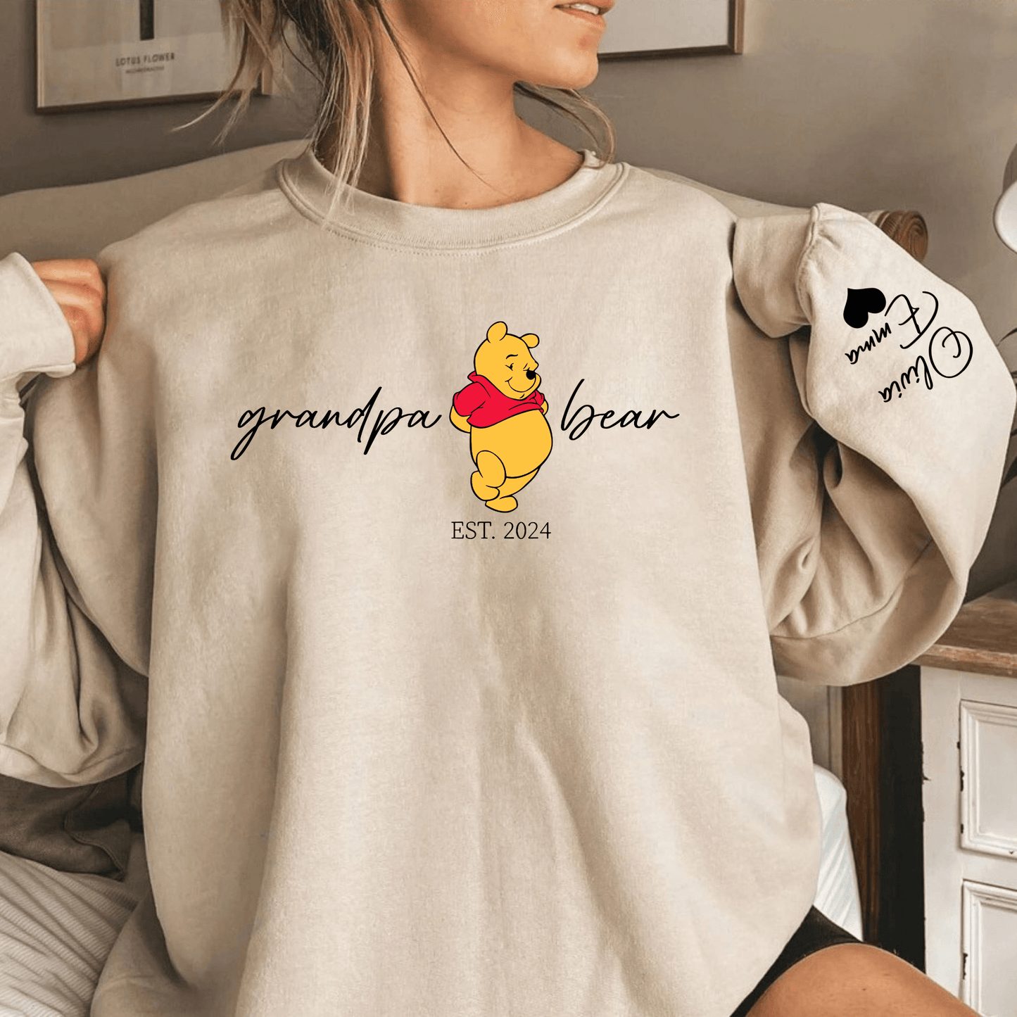 Opa Bär Persönliches Jahrgang- Shirt – Das Herzstück für Großväter - GiftHaus