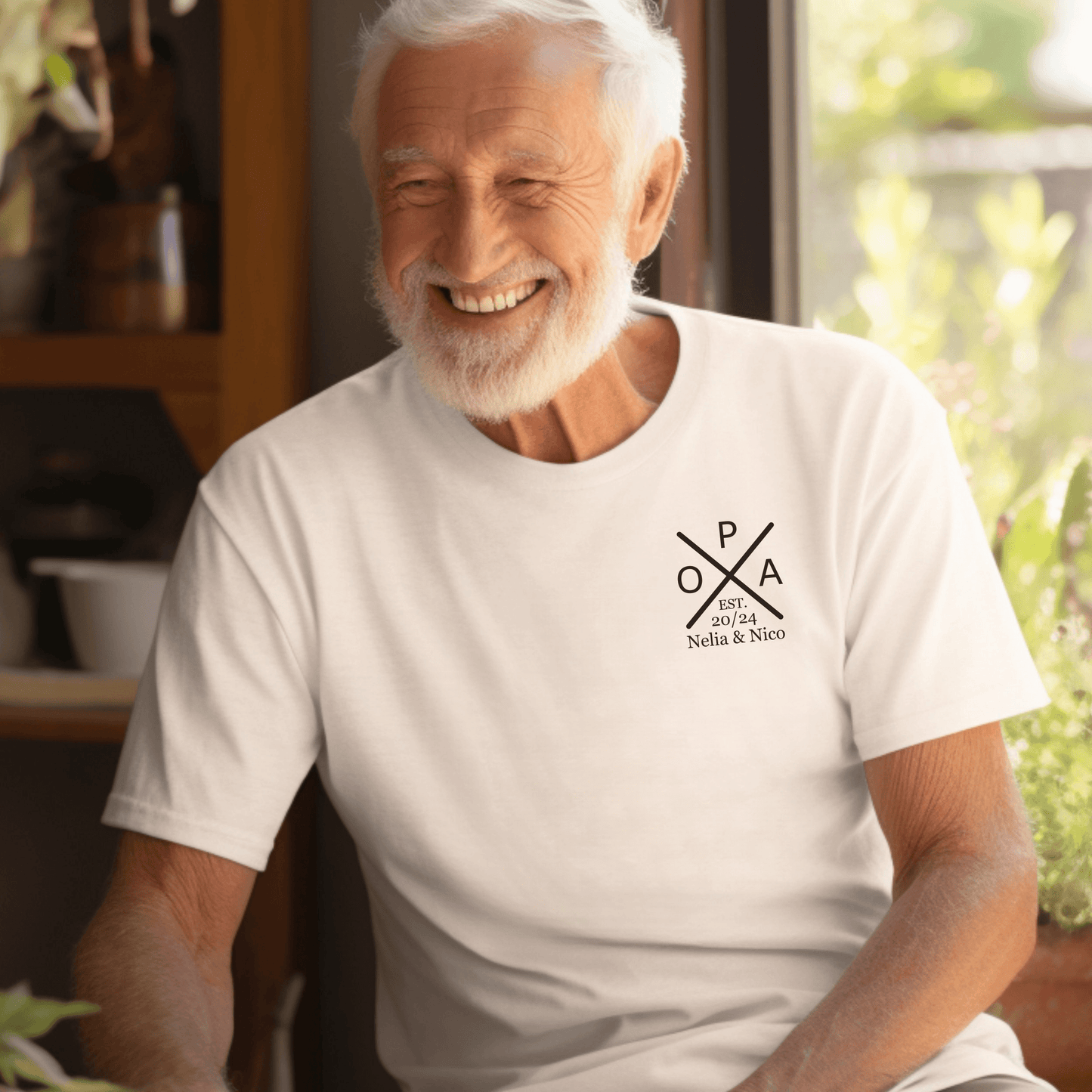 Opa's Pride Illuminated: Grandchildren & Their Milestones - Personal Honor Gift - GiftHaus