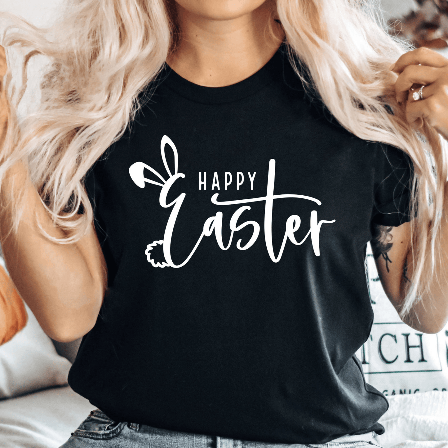 Oster-Shirt: Häschen & Frühling - Geschenkidee - GiftHaus
