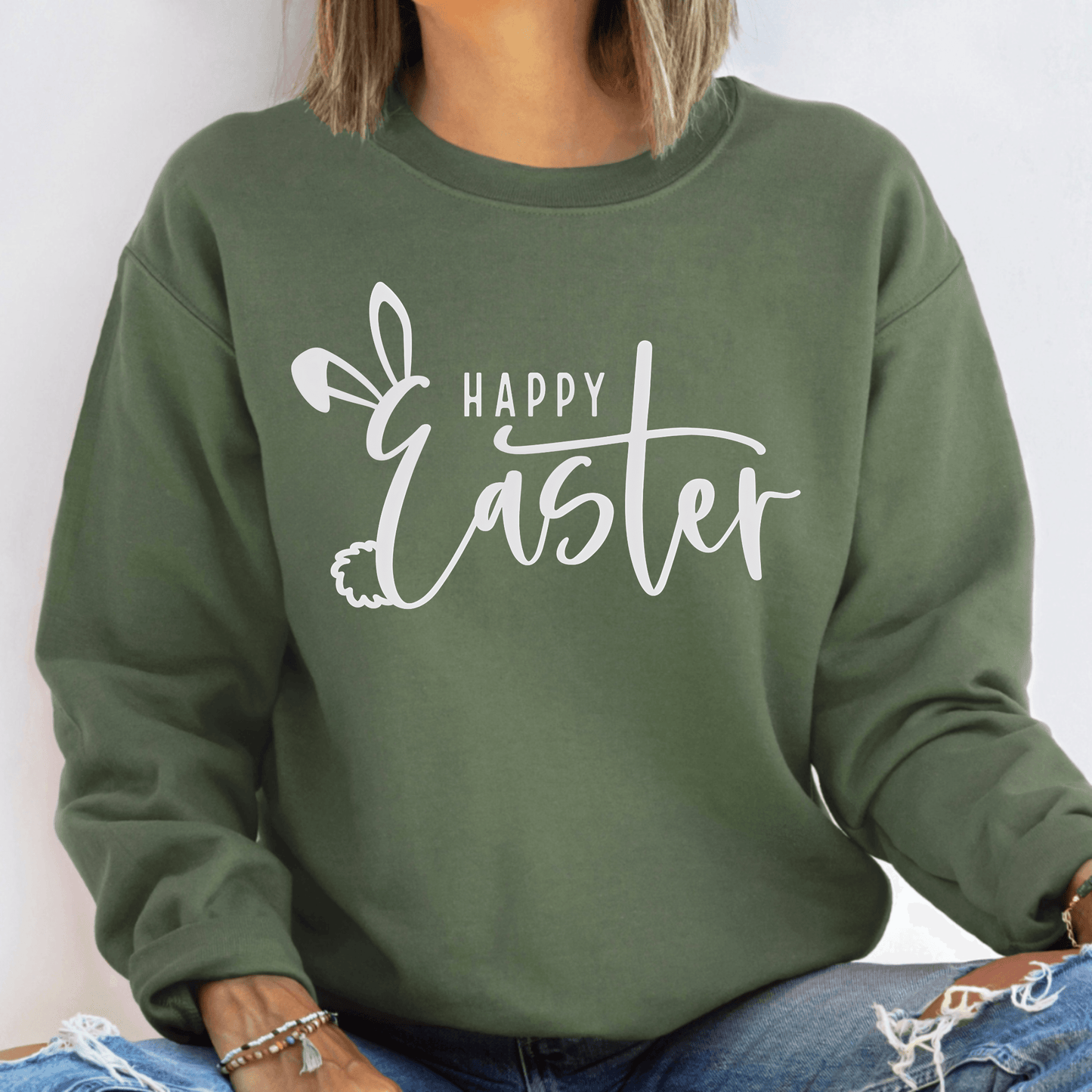 Oster-Shirt: Häschen & Frühling - Geschenkidee - GiftHaus