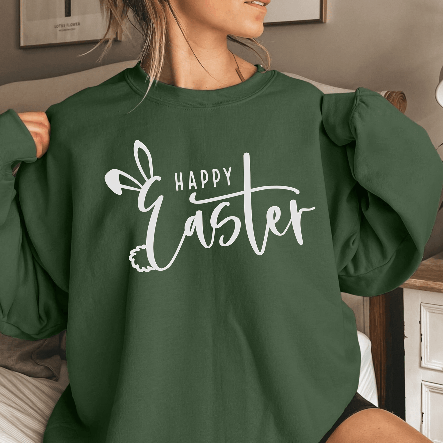 Oster-Shirt: Häschen & Frühling - Geschenkidee - GiftHaus