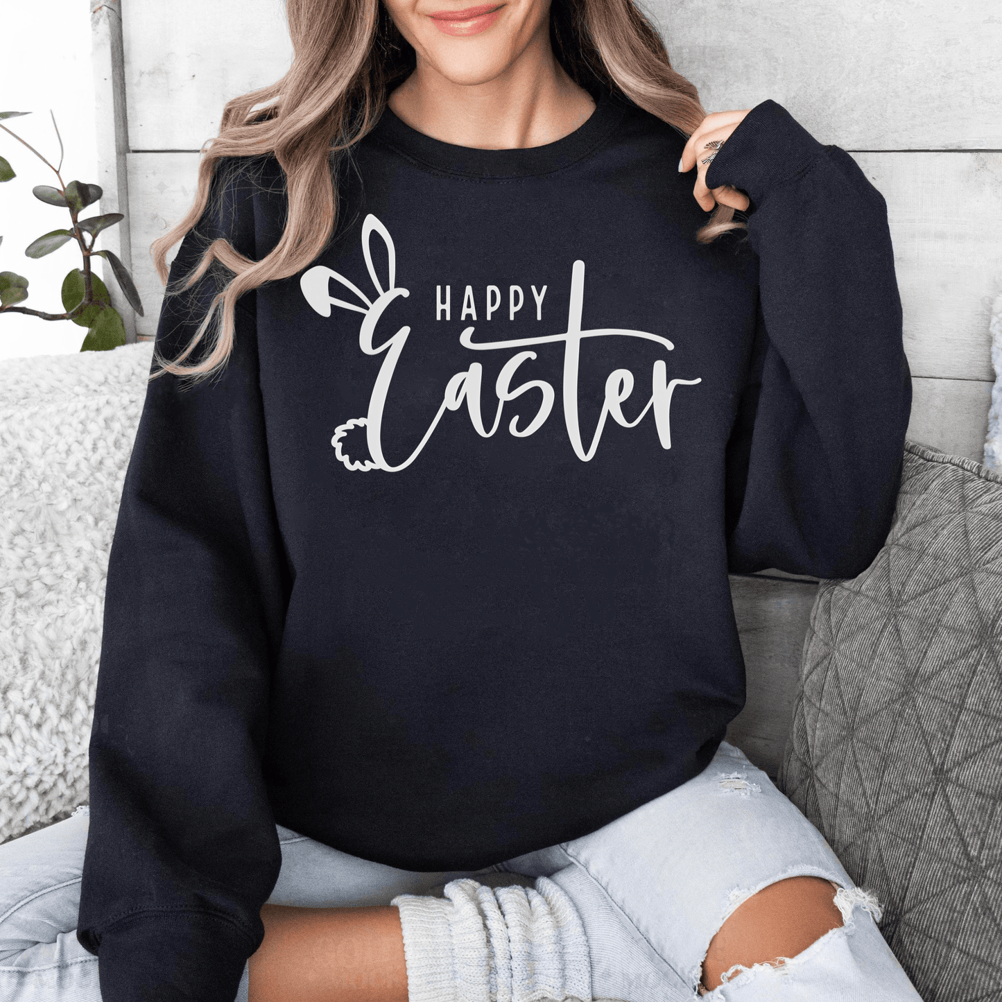 Oster-Shirt: Häschen & Frühling - Geschenkidee - GiftHaus