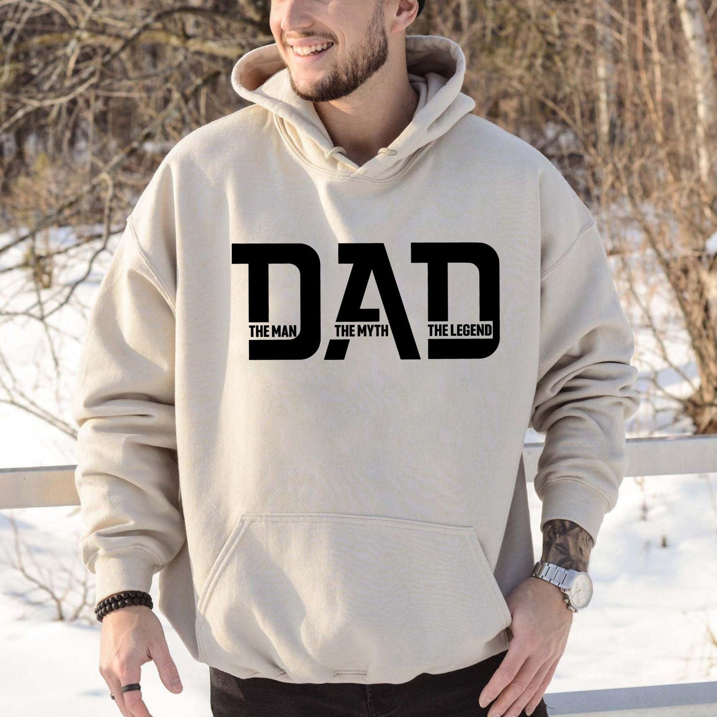 Papa, der Mann, der Mythos, die Legende, Kapuzenpullover - GiftHaus