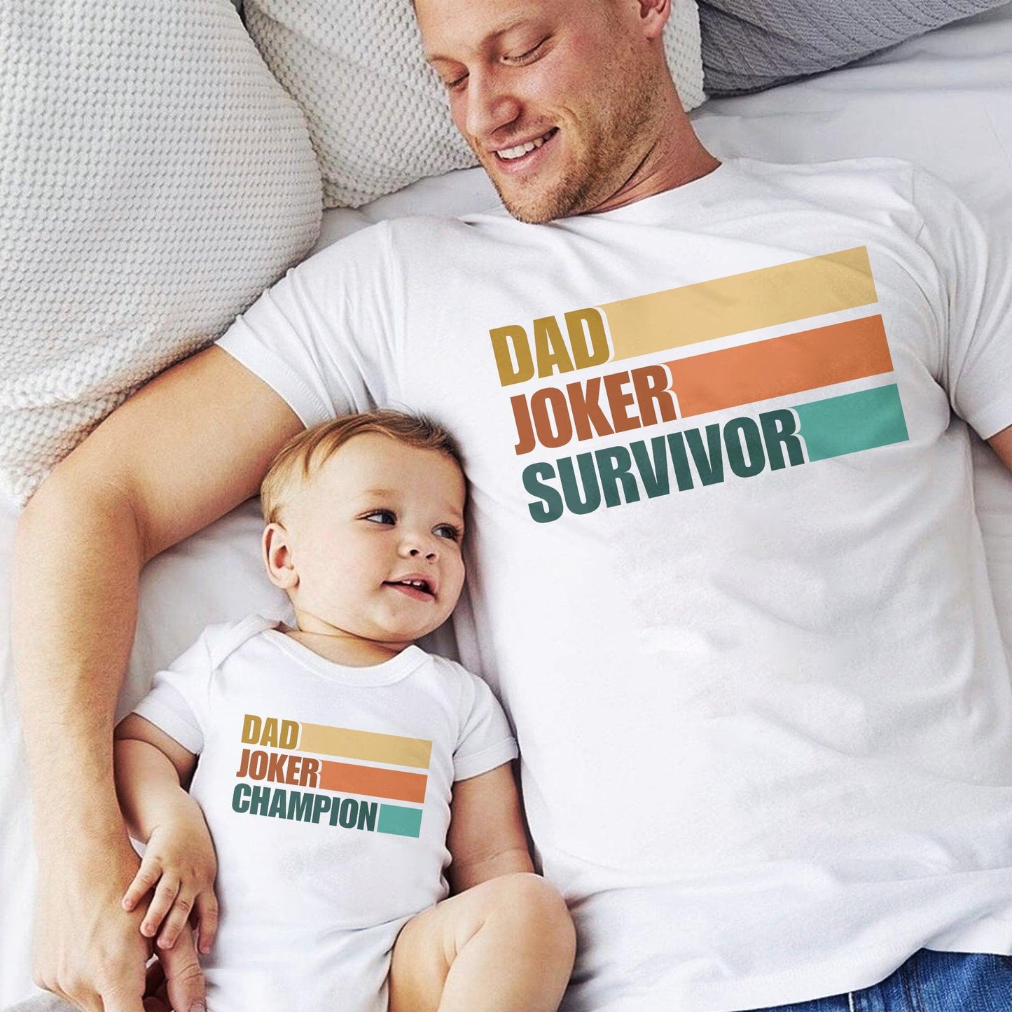 Papa Witz Shirt – Papa und Sohn passendes Set - Vatertag Shirt - GiftHaus