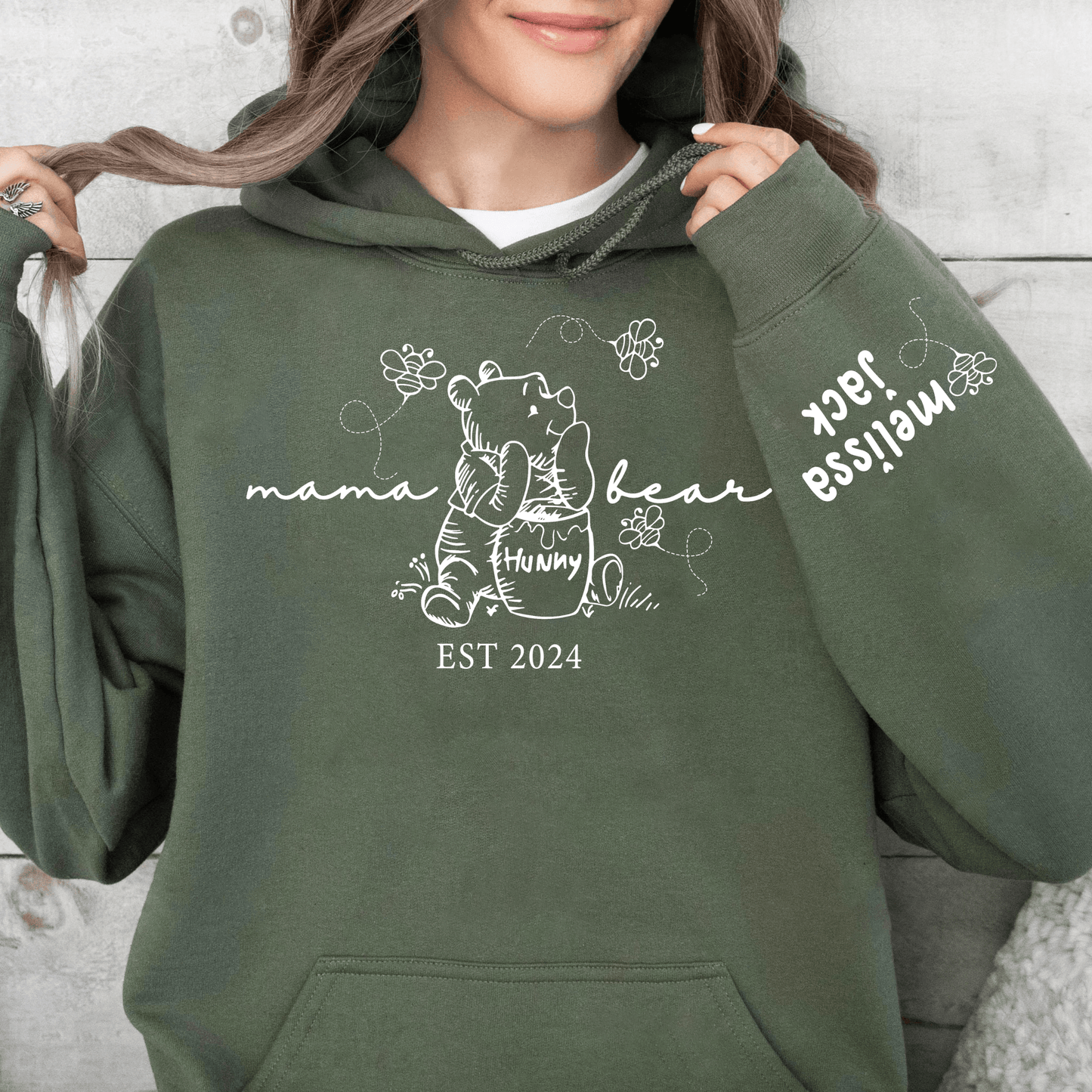 Personalisierte Mama Bär Est. Jahr - Liebesgeschenk zum Muttertag - GiftHaus