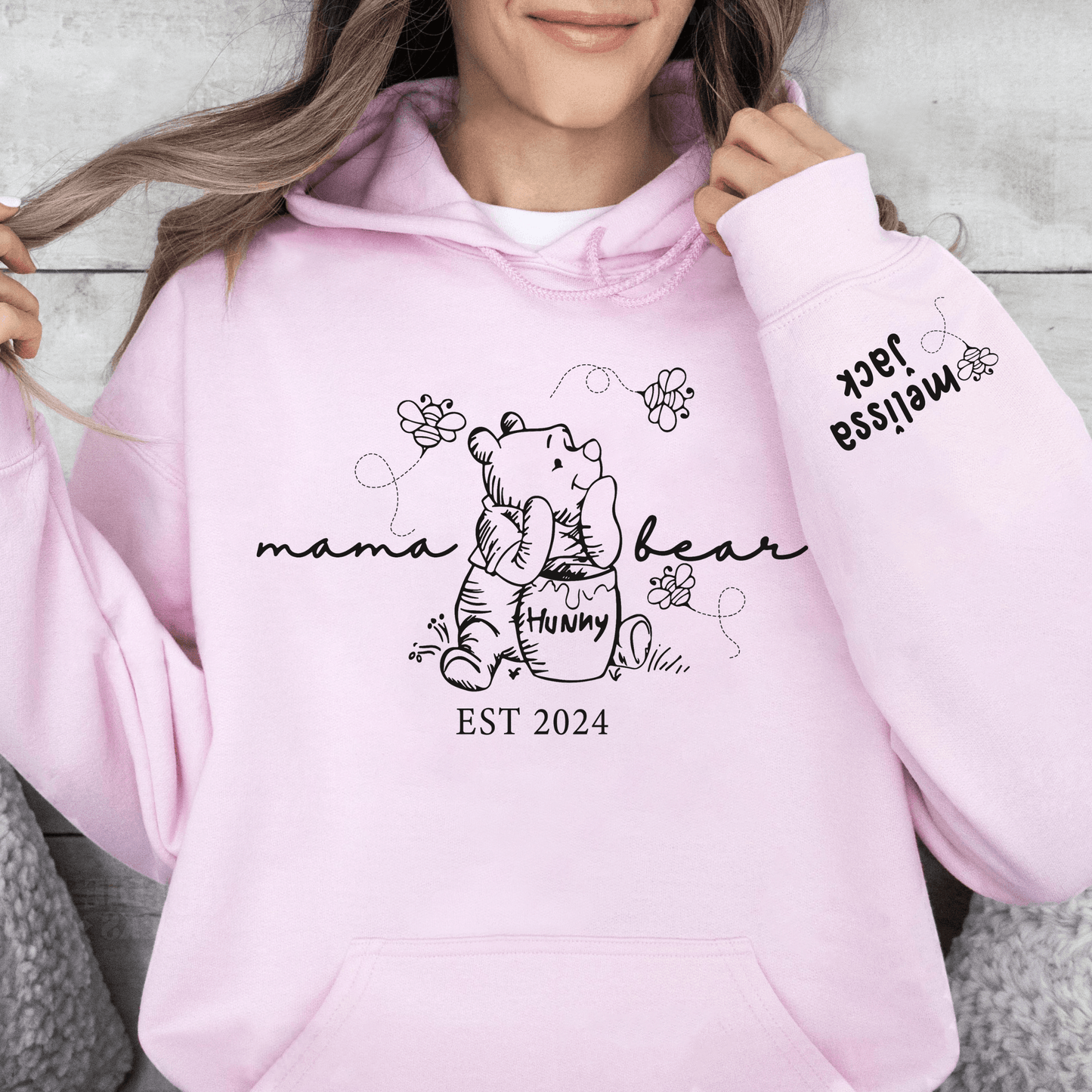 Personalisierte Mama Bär Est. Jahr - Liebesgeschenk zum Muttertag - GiftHaus
