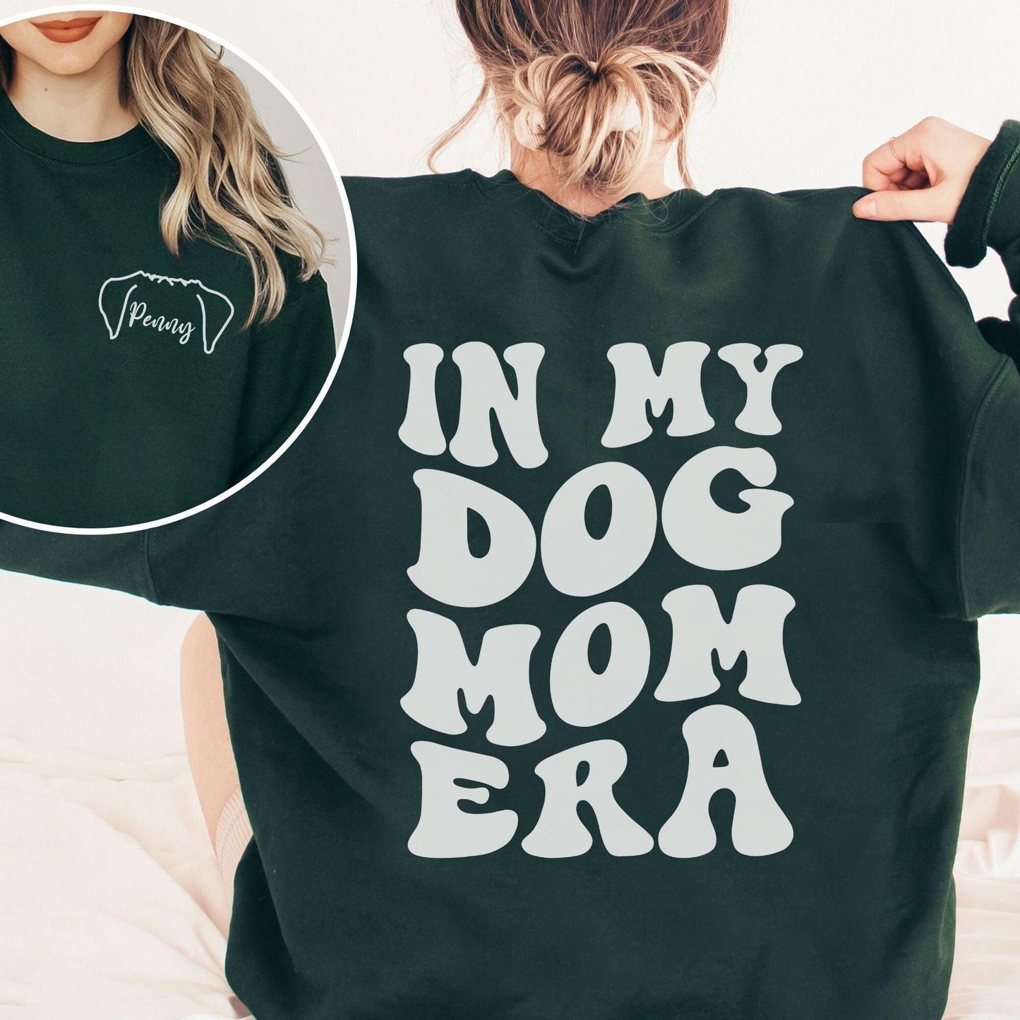 Personalisiertes Hunde Mama Sweatshirt - GiftHaus