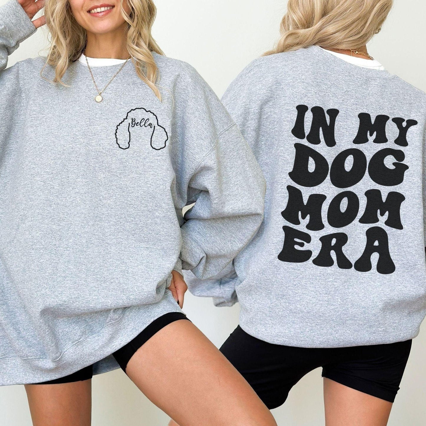 Personalisiertes Hunde Mama Sweatshirt - GiftHaus
