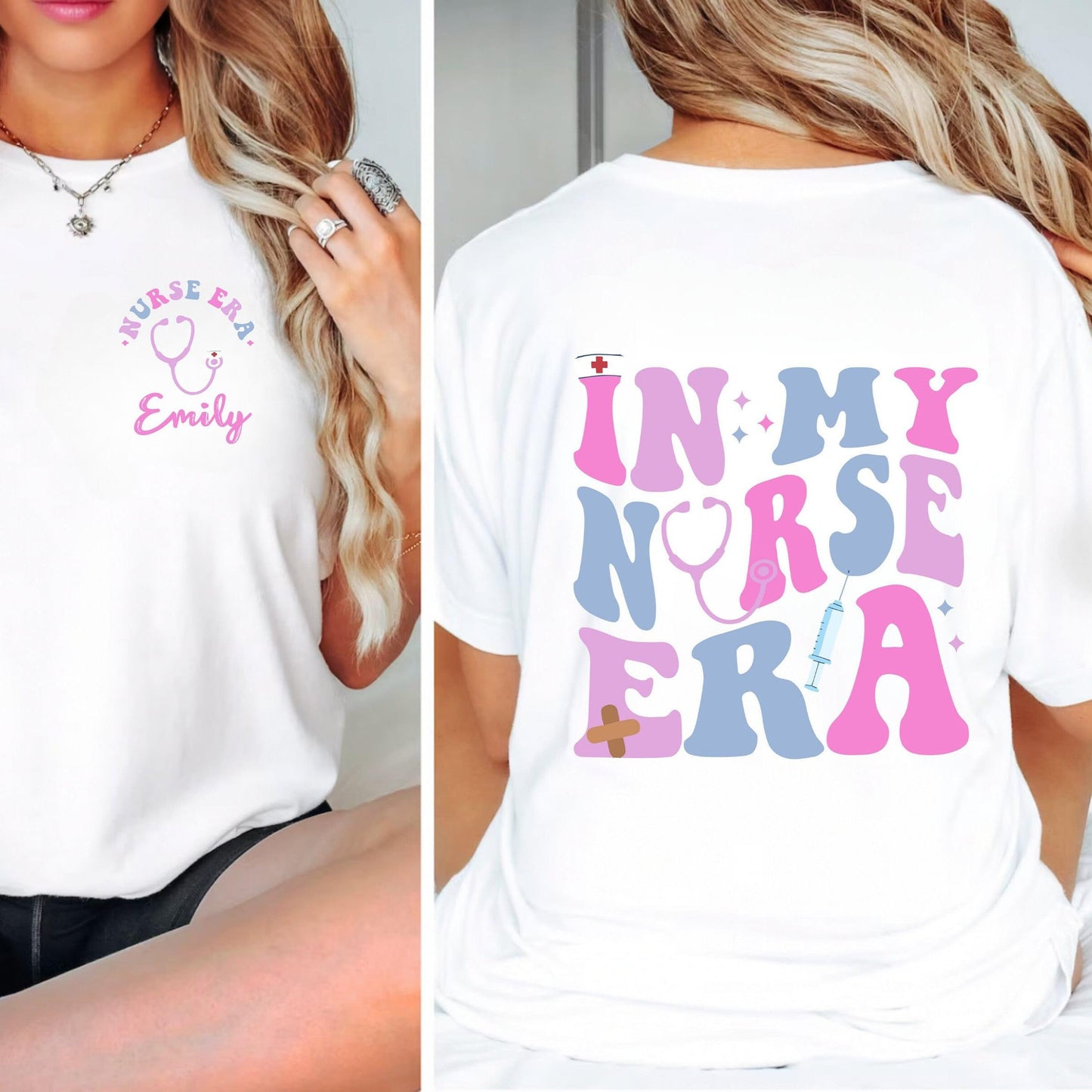 Personalisiertes Krankenschwester Shirt - In meiner Krankenschwester Ära Sweatshirt - GiftHaus