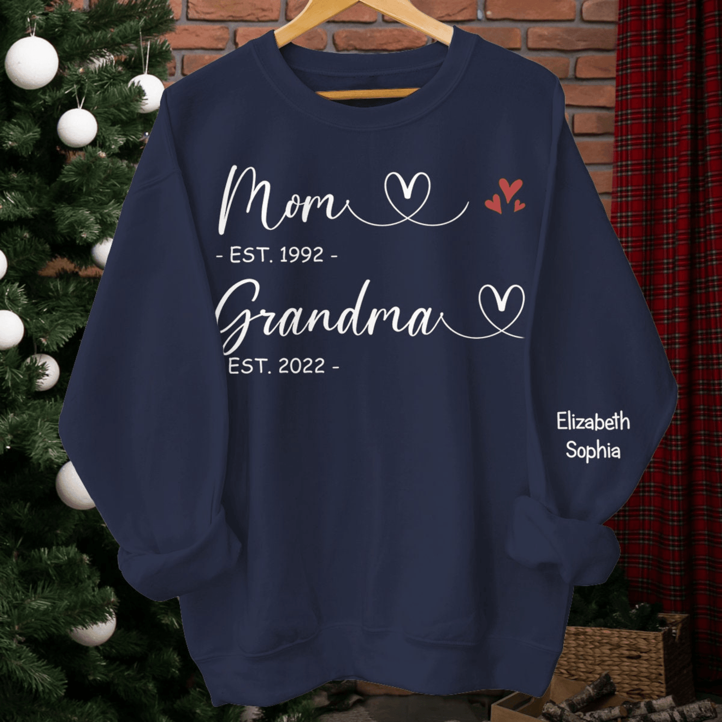Personalisiertes 'Mama & Oma' Sweatshirt - Erinnerungsstück - GiftHaus