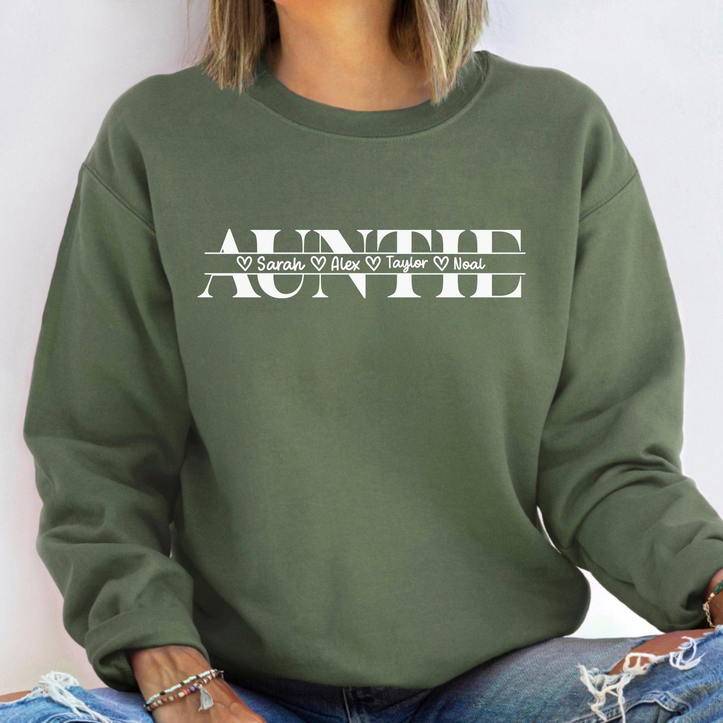 Personalisiertes Tante Sweatshirt - Tante Sweatshirt und Hoodie - GiftHaus