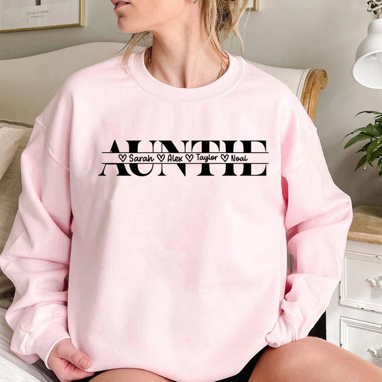 Personalisiertes Tante Sweatshirt - Tante Sweatshirt und Hoodie - GiftHaus