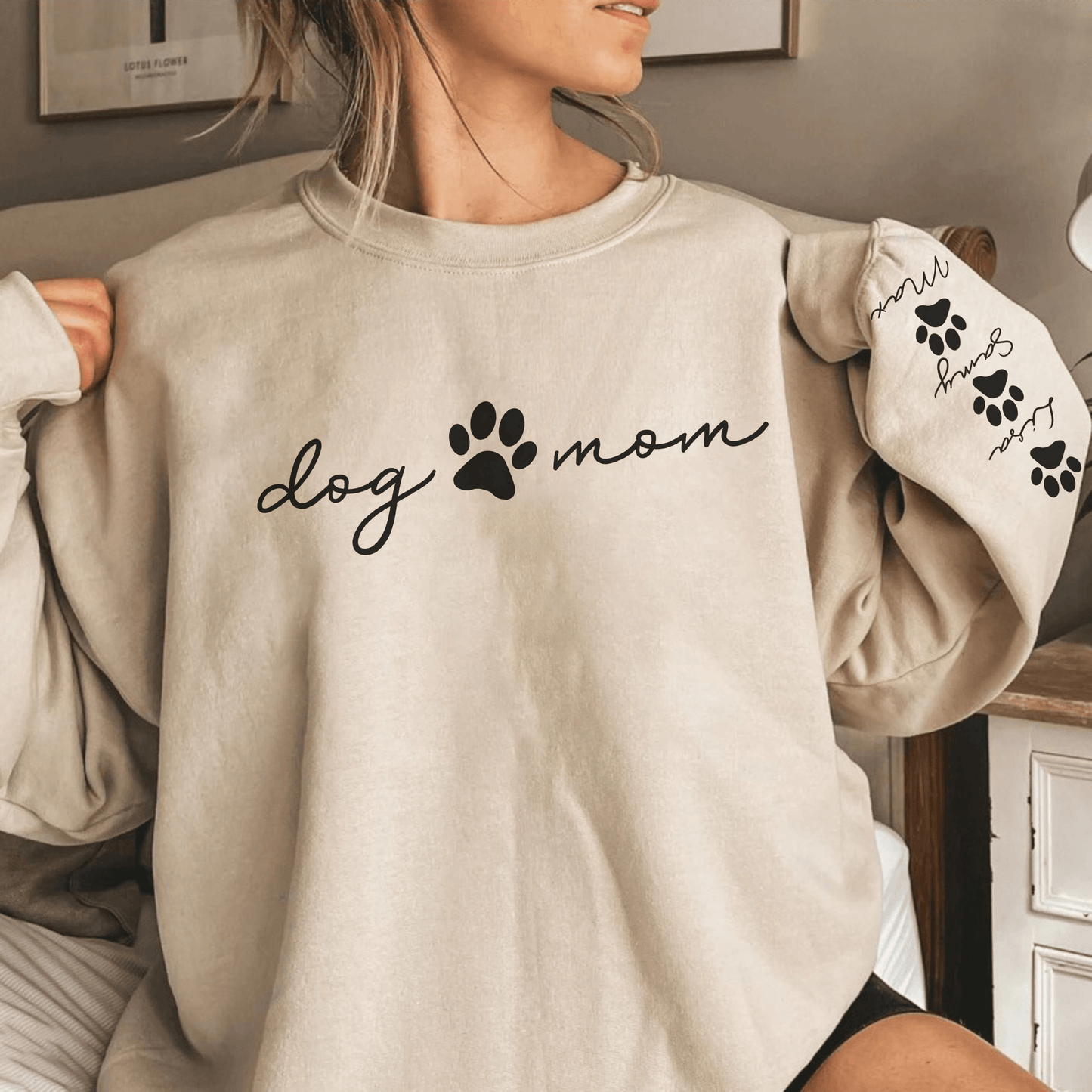 Personalized Dog Mom Shirt with Pet Name & Heart - Perfect Gift - GiftHaus