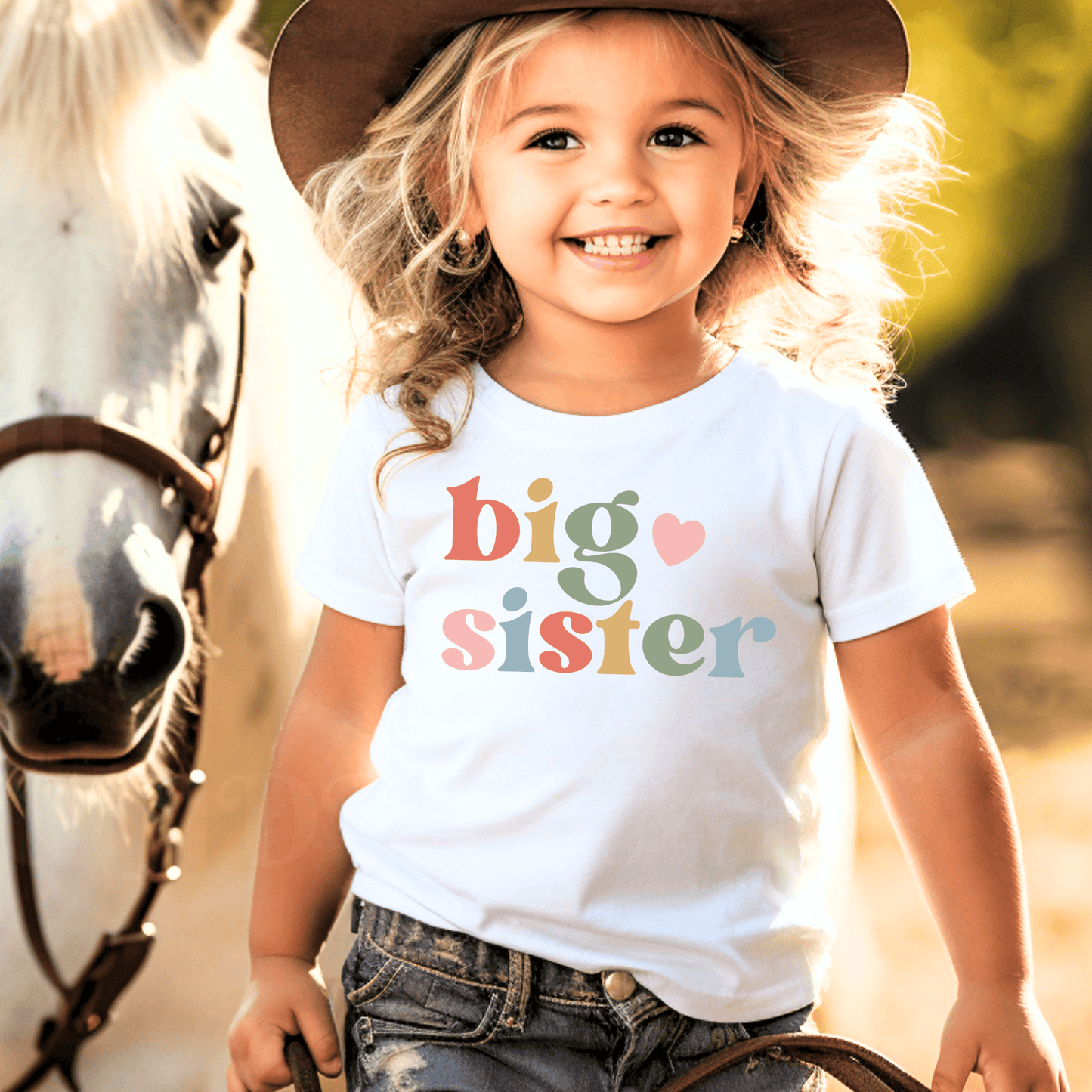 Proud Big Sister - New Family Hero Celebration Tee - GiftHaus