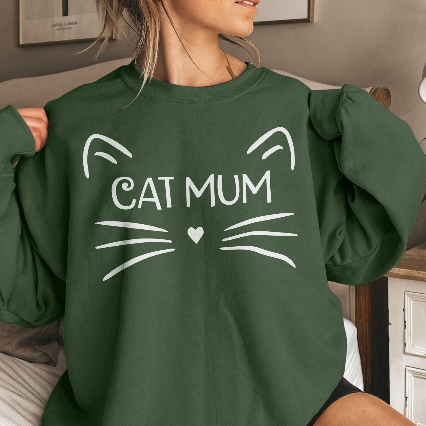 Pullover für Katzenmama – Geschenk für Katzenbesitzer - GiftHaus