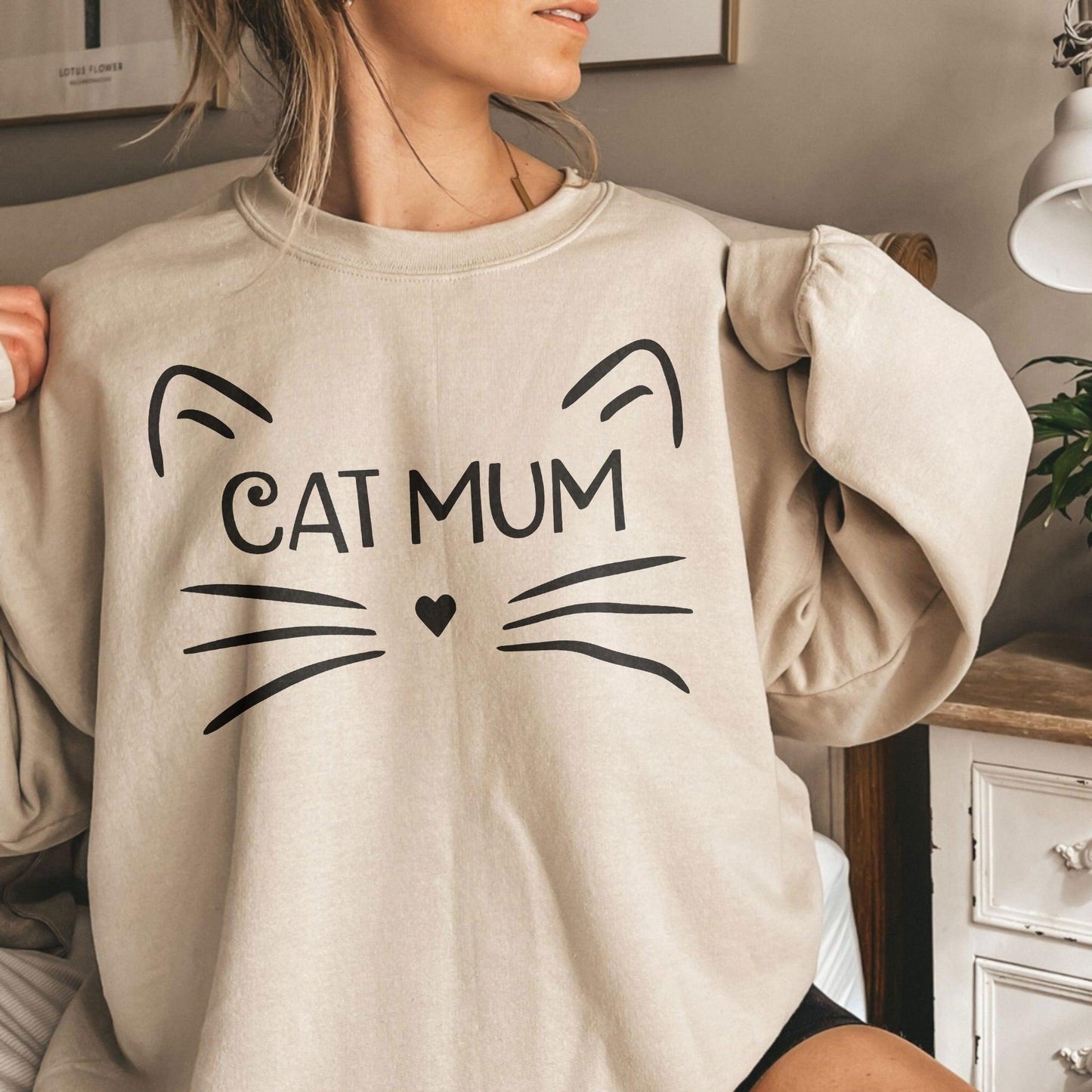 Pullover für Katzenmama – Geschenk für Katzenbesitzer - GiftHaus