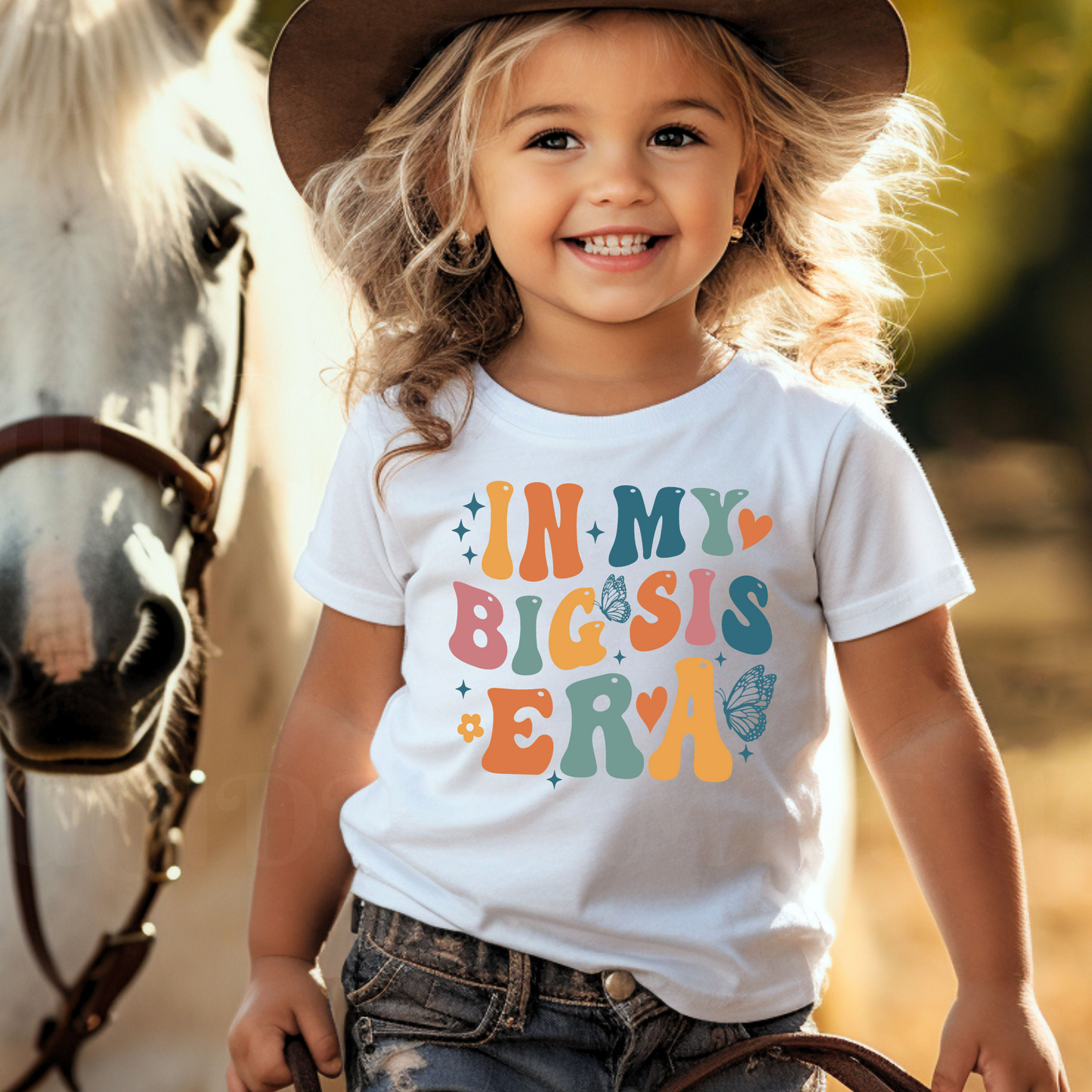 Retro 'Big Sis' Era - Celebrating Sisterhood with Style Tee