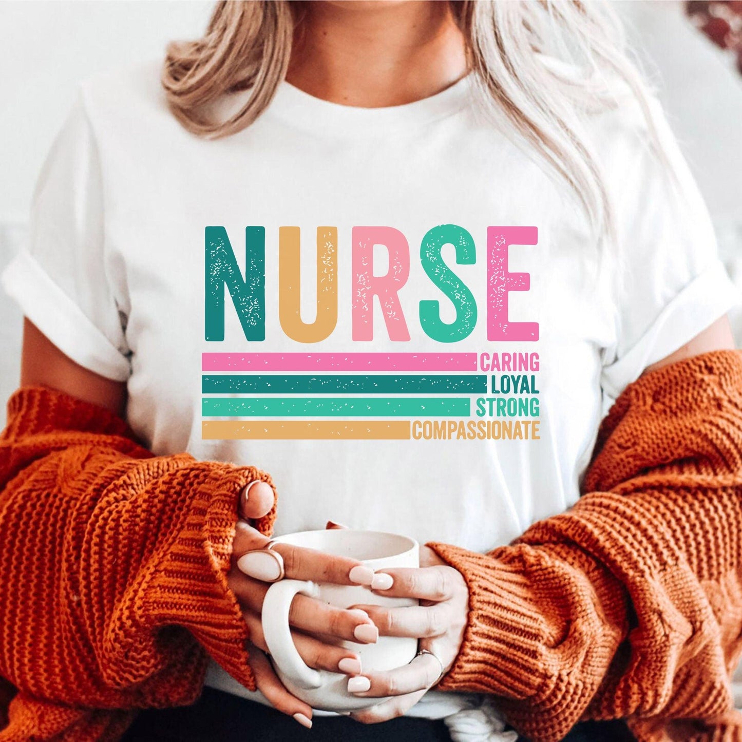 Retro Krankenschwester Sweatshirt und Shirts- Geschenk für Krankenschwester - GiftHaus