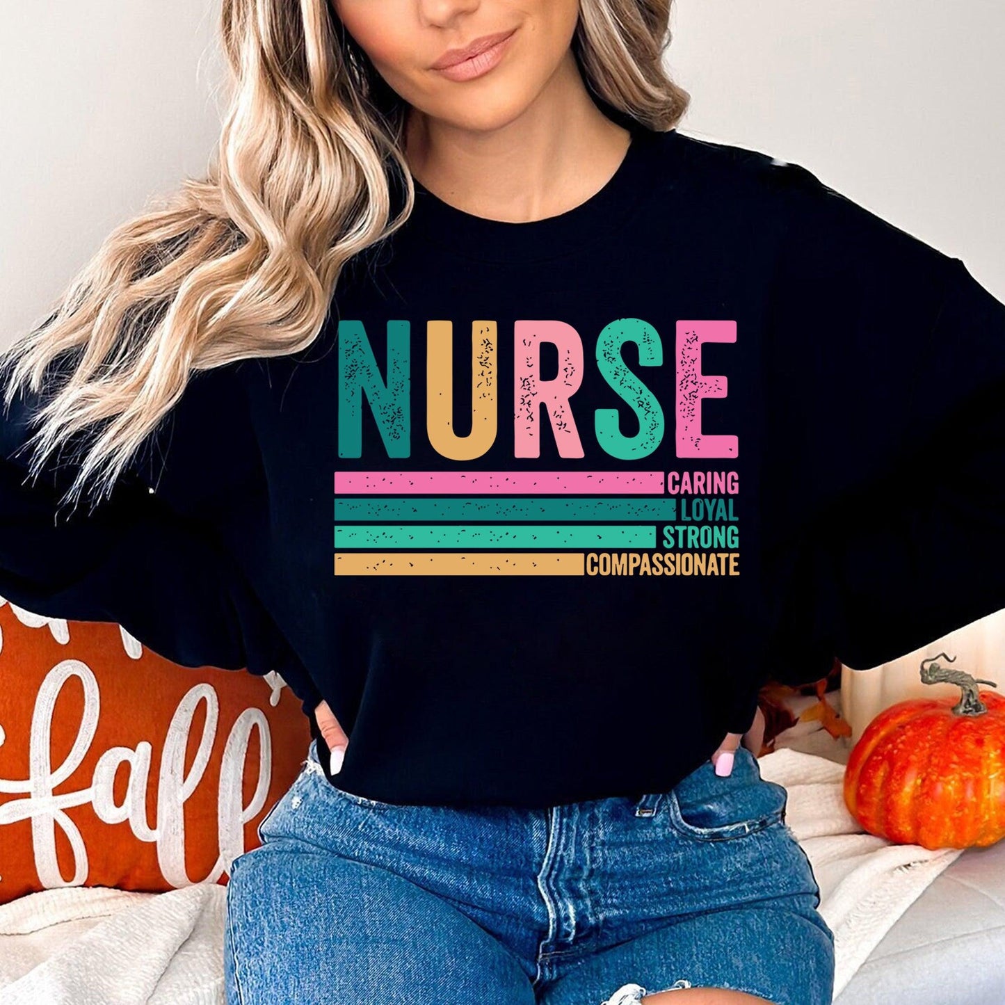 Retro Krankenschwester Sweatshirt und Shirts- Geschenk für Krankenschwester - GiftHaus