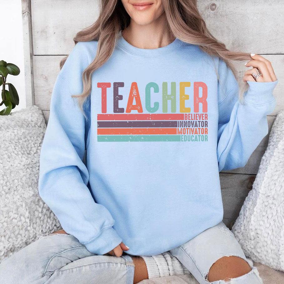 Retro Lehrer pullover und Hemden - Lehrer Geschenk - GiftHaus