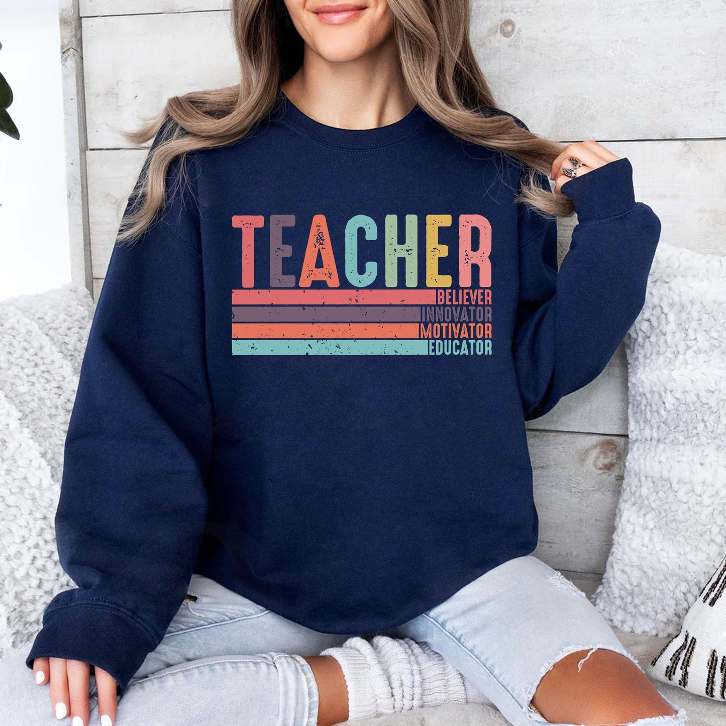 Retro Lehrer pullover und Hemden - Lehrer Geschenk - GiftHaus
