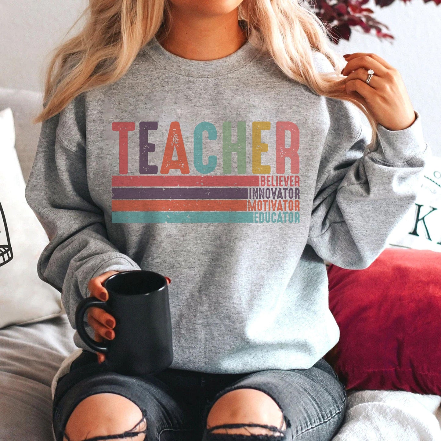 Retro Lehrer pullover und Hemden - Lehrer Geschenk - GiftHaus