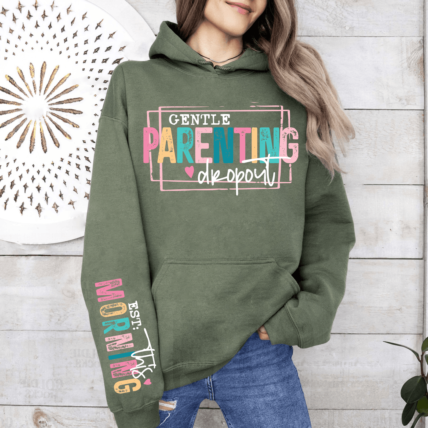 Sanfte Erziehung Aussteiger - Humorvolles Mama Shirt - GiftHaus