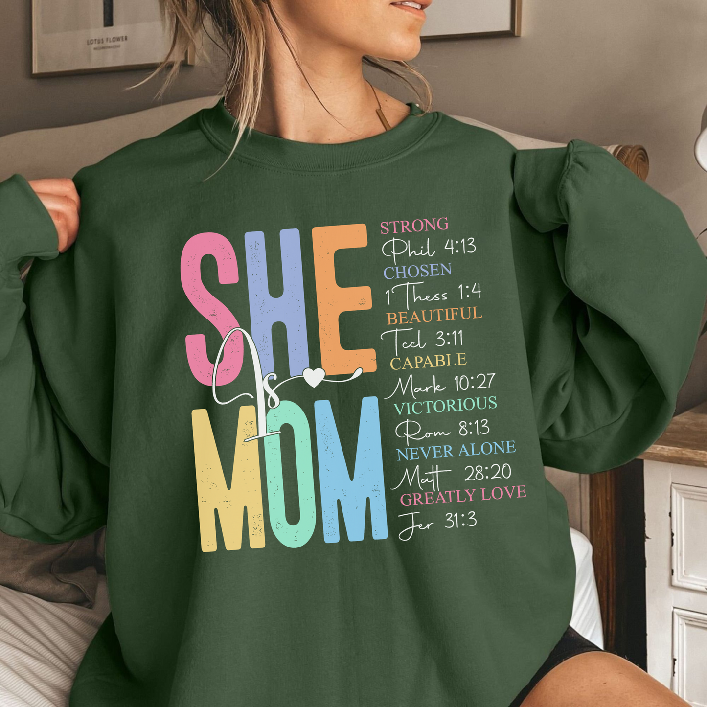 She is Mom - Powerful Bible Verses for Mother's Day