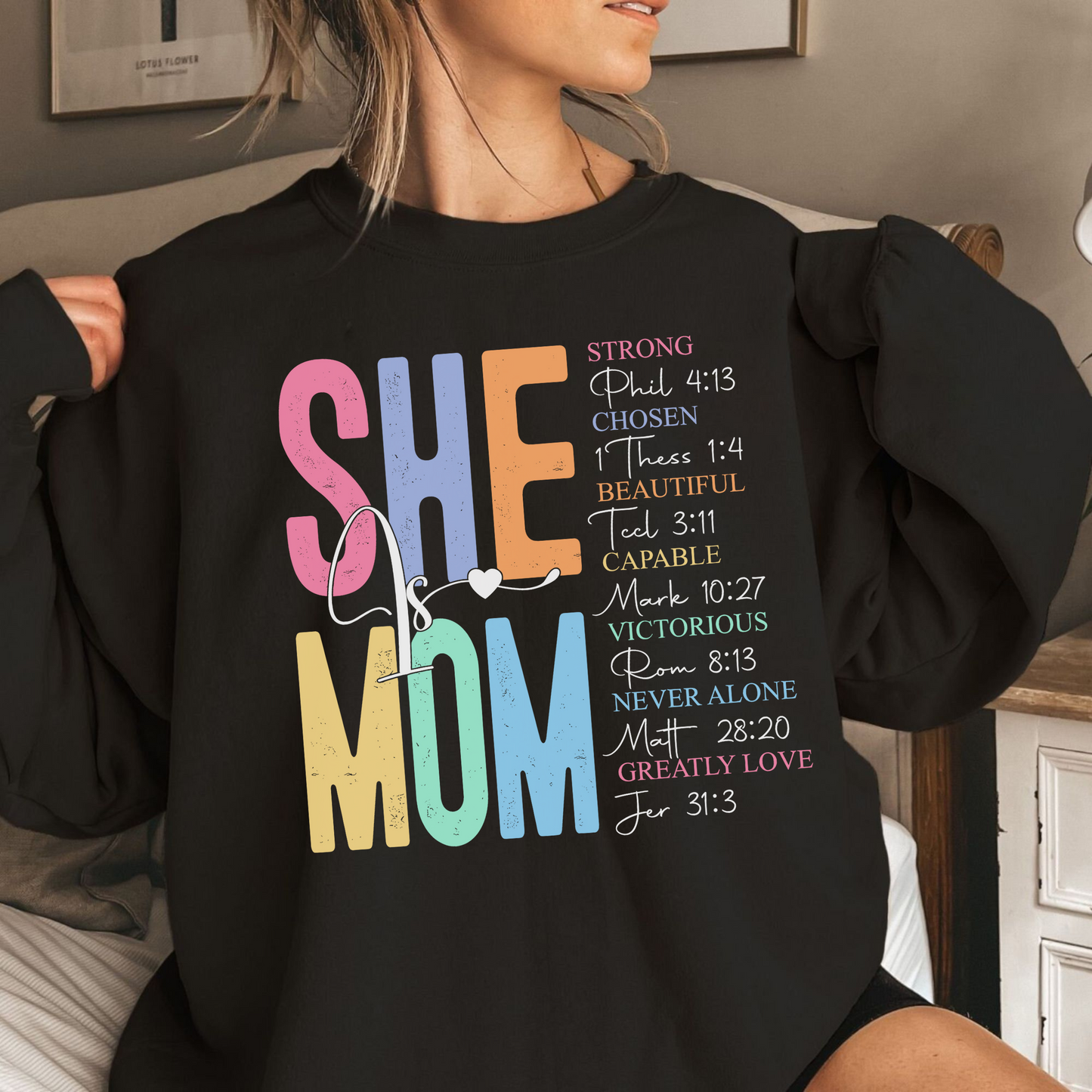 She is Mom - Powerful Bible Verses for Mother's Day