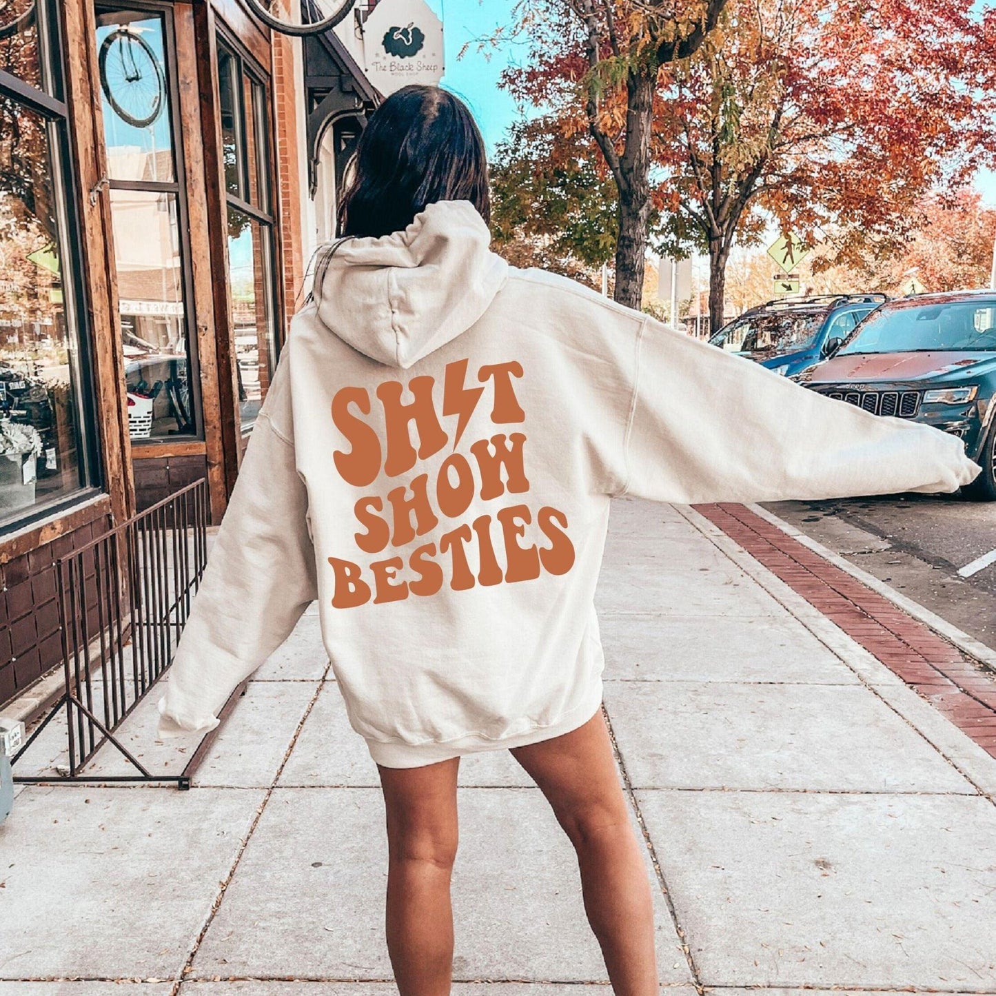 Shitshow Besties Sweatshirt und Kapuzenpullover - Geschenk für die beste Freundin - GiftHaus