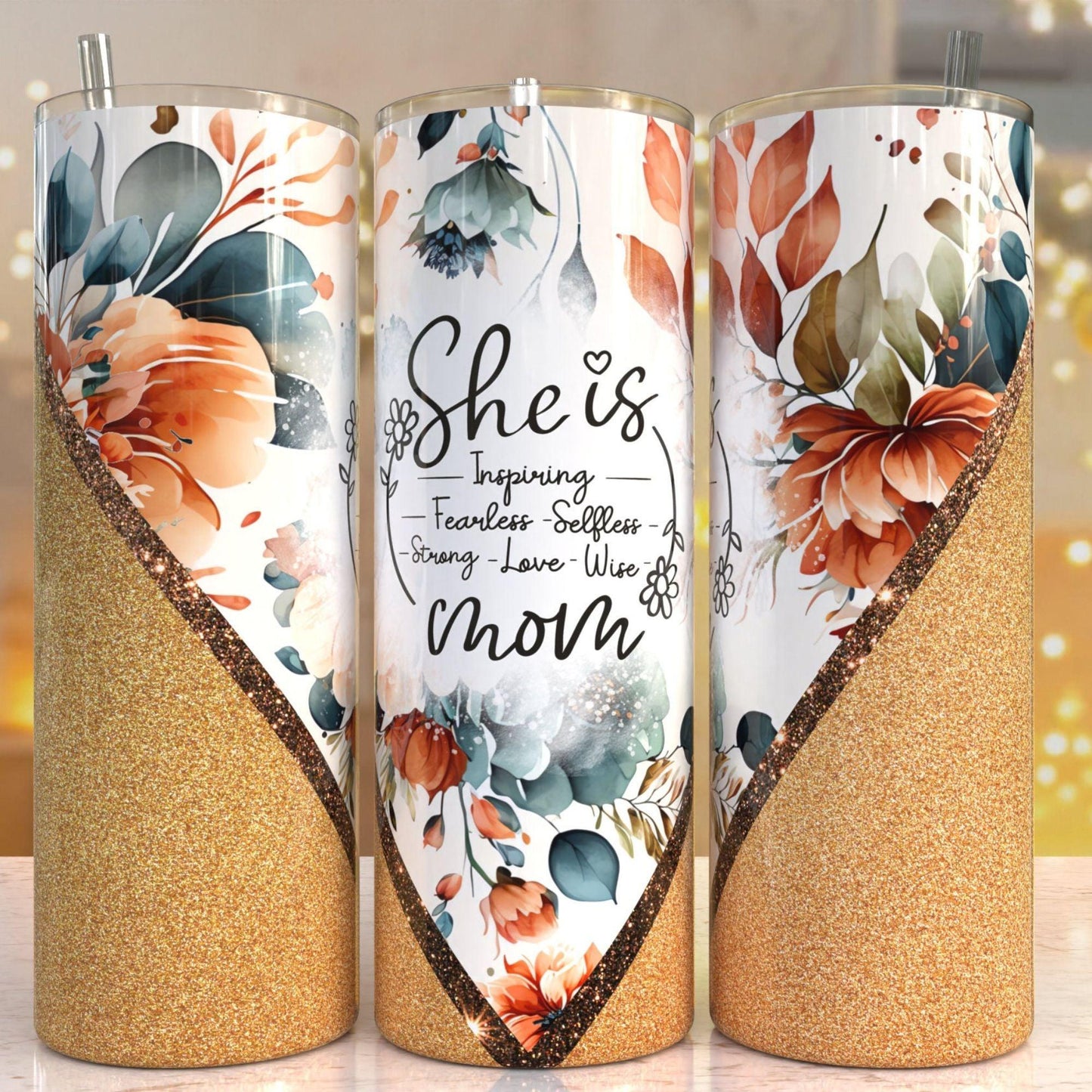Sie ist Inspirierend Tumbler - Geschenk für Mama - GiftHaus