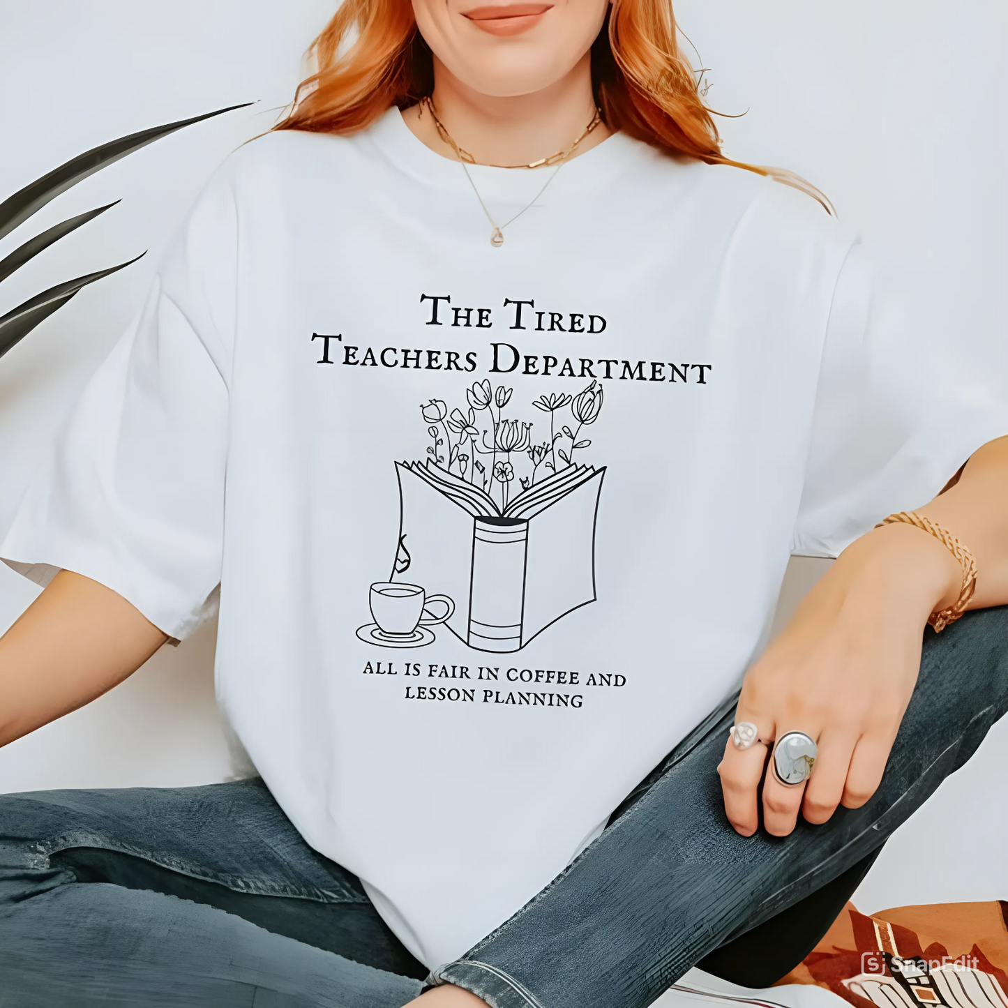 Müde Lehrer - Witziges Komfort-T-Shirt für Pädagogen