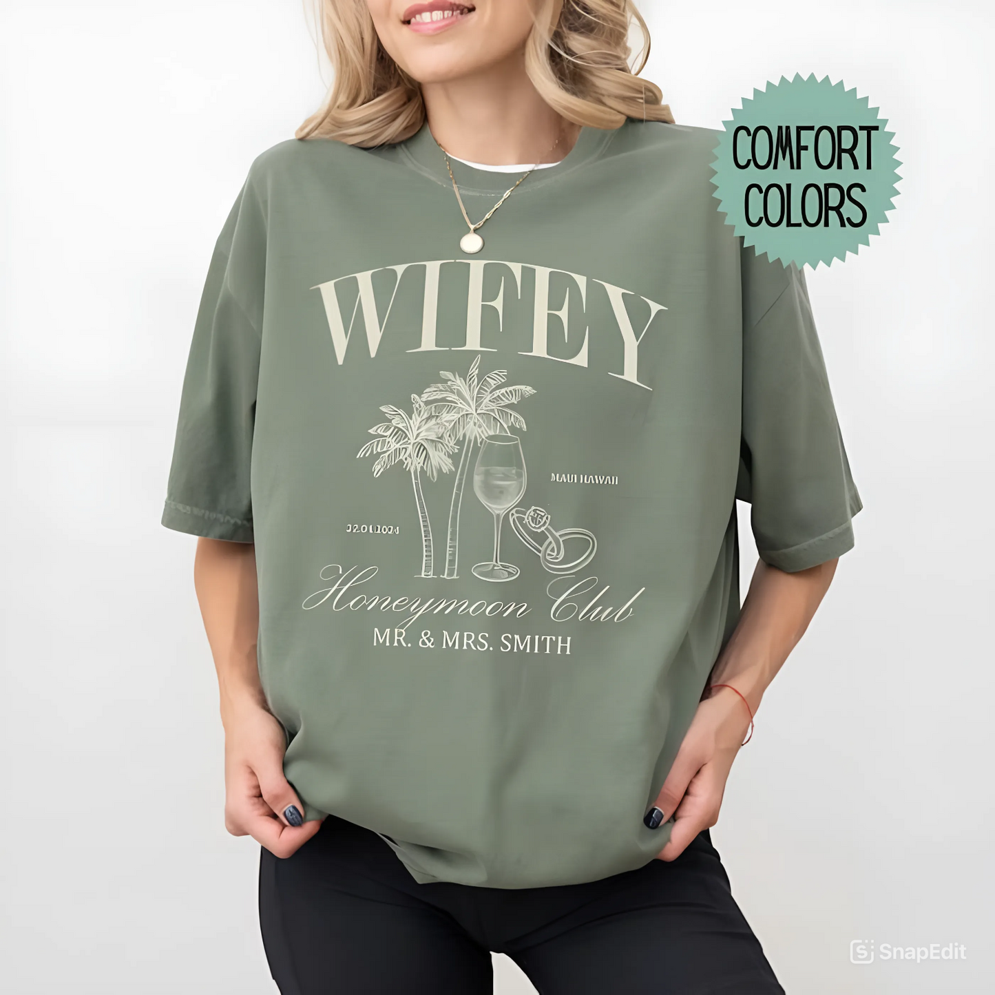 Flitterwochen-Paar - T-Shirt für frisch Vermählte