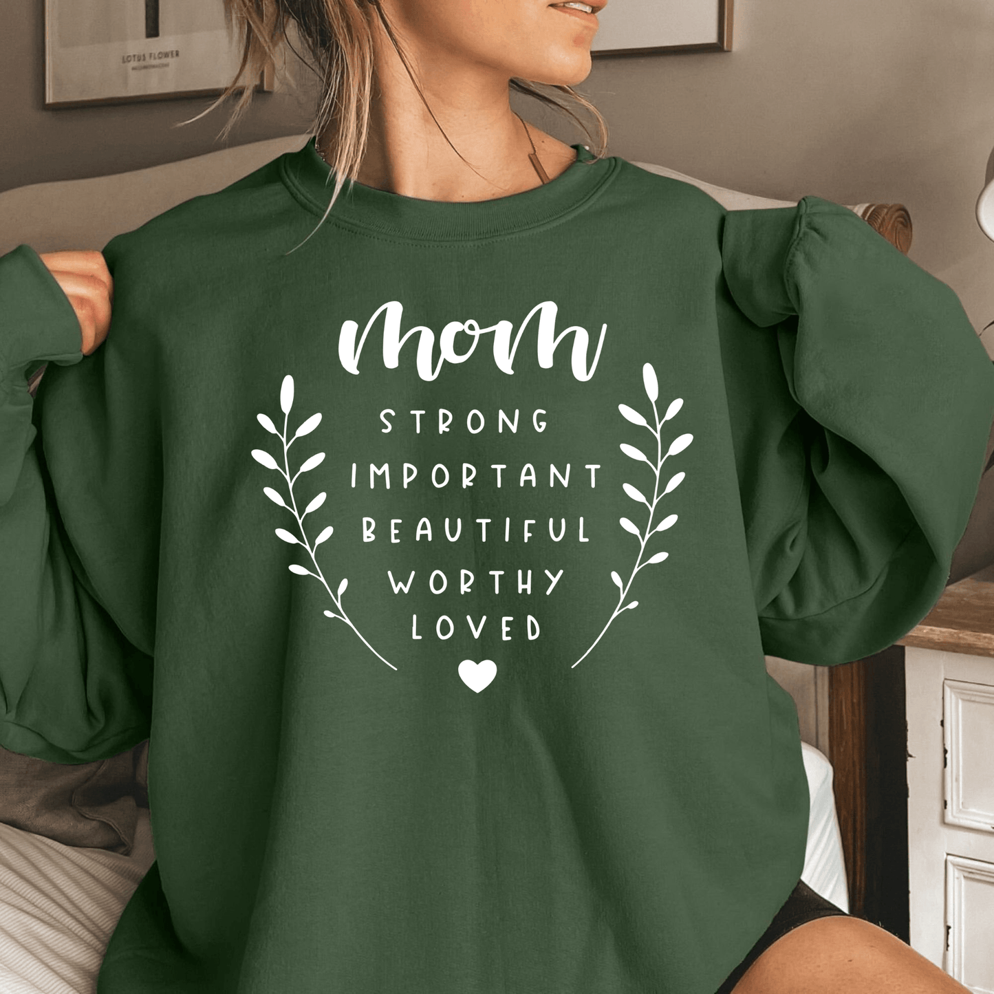 Starke Mutter Sweatshirt - Liebevolles Geschenk zum Muttertag - GiftHaus