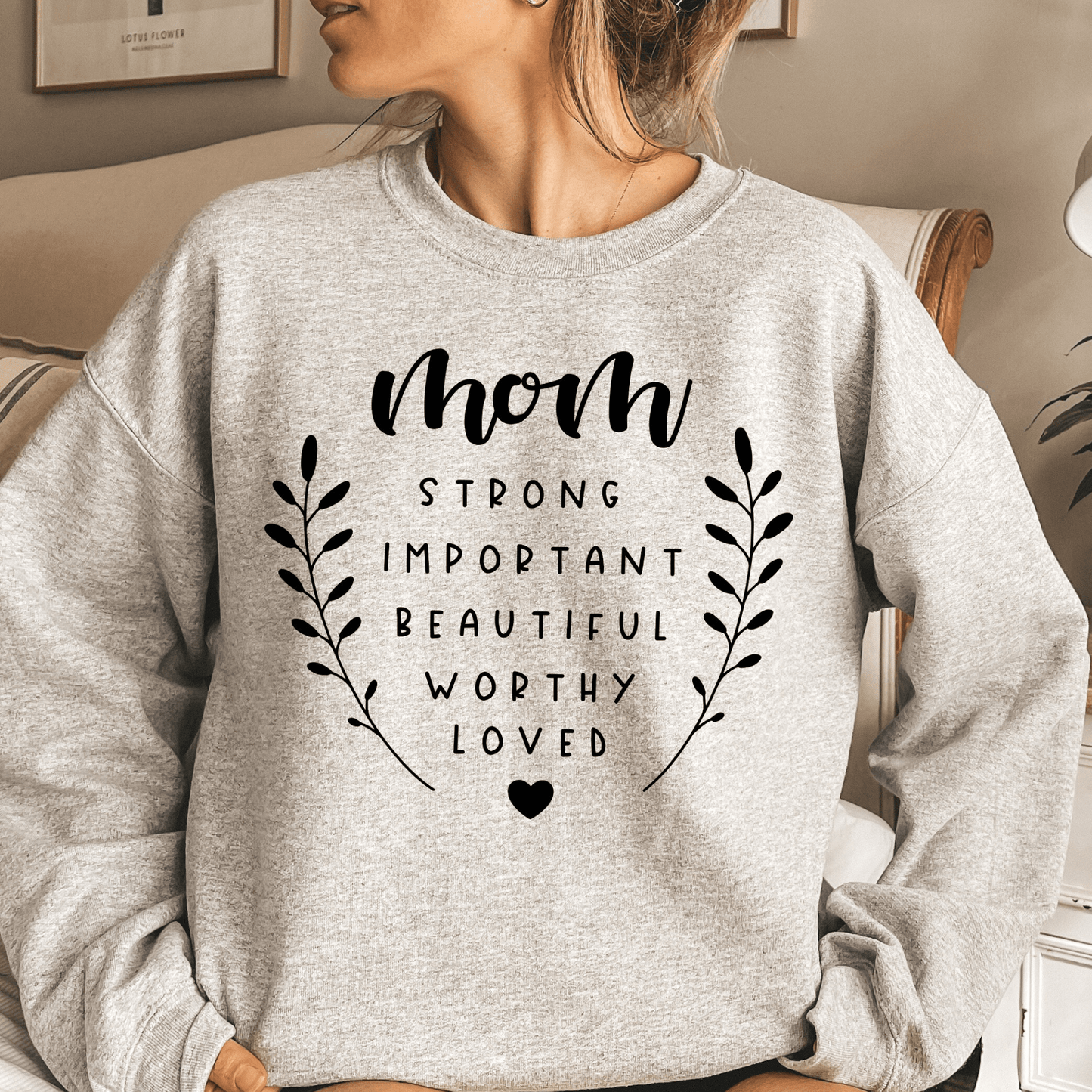 Starke Mutter Sweatshirt - Liebevolles Geschenk zum Muttertag - GiftHaus