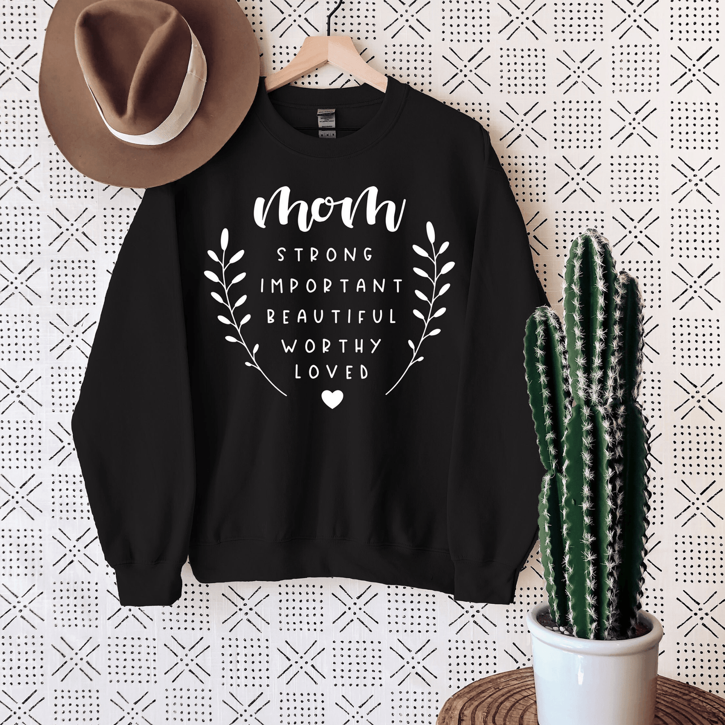 Starke Mutter Sweatshirt - Liebevolles Geschenk zum Muttertag - GiftHaus