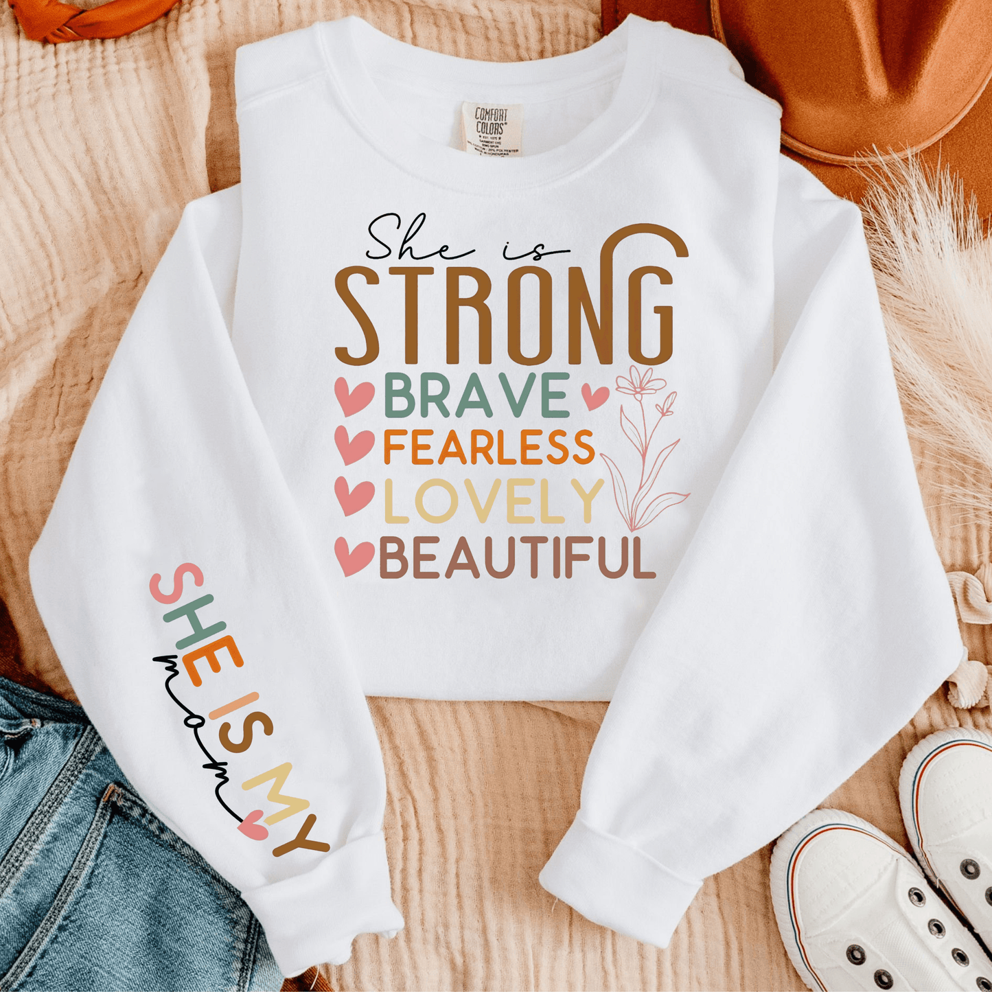 Stärke und Liebe einer Mutter - Inspiration Apparel - Für Mütter - GiftHaus