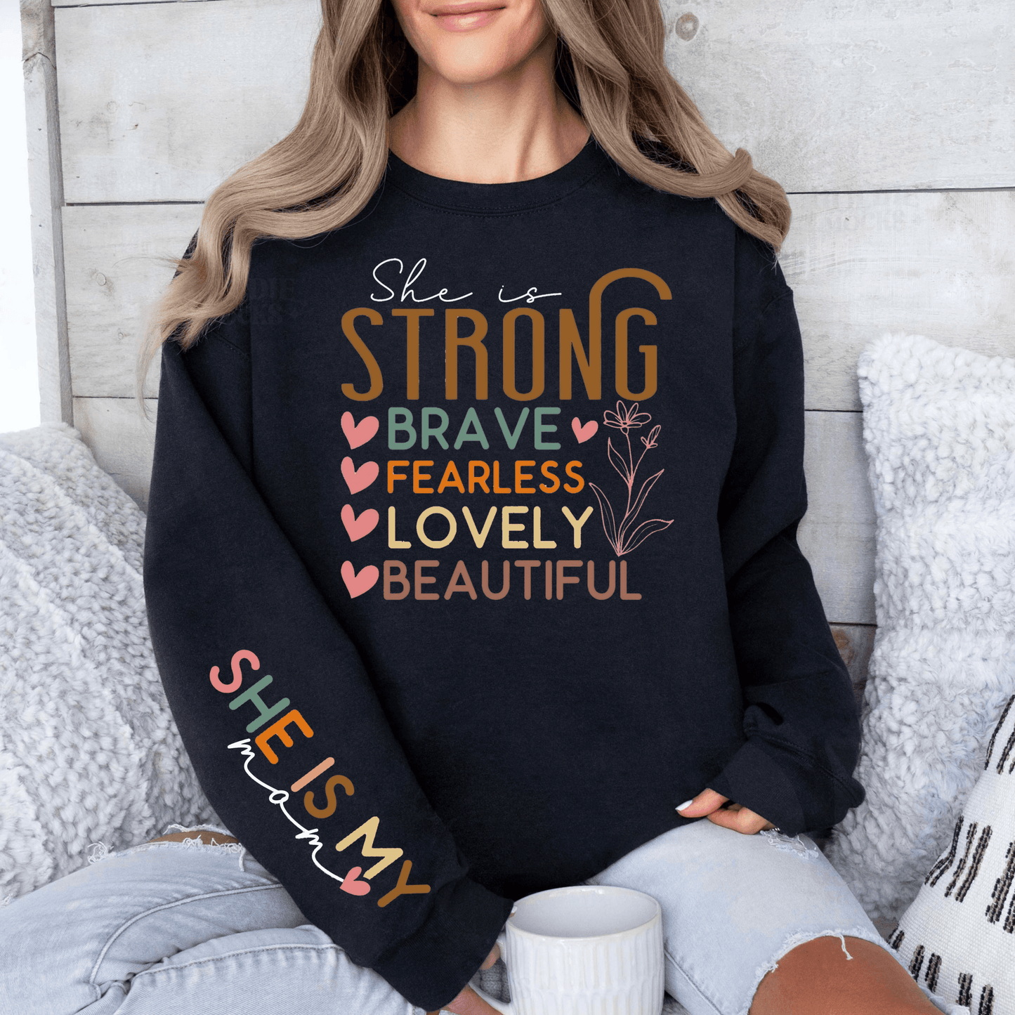 Stärke und Liebe einer Mutter - Inspiration Apparel - Für Mütter - GiftHaus
