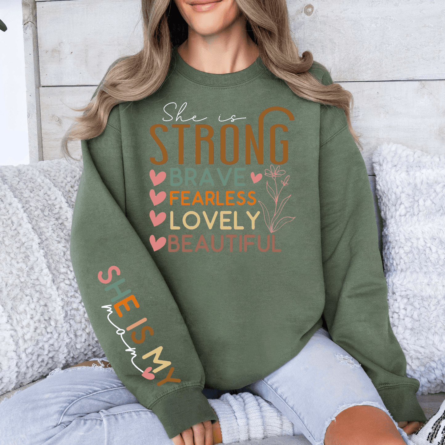 Stärke und Liebe einer Mutter - Inspiration Apparel - Für Mütter - GiftHaus