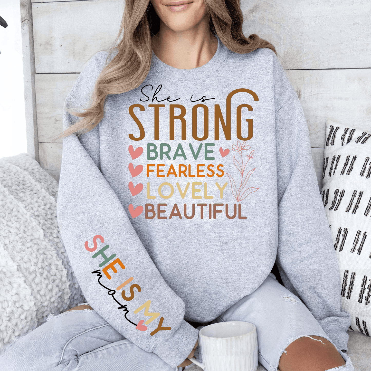 Stärke und Liebe einer Mutter - Inspiration Apparel - Für Mütter - GiftHaus