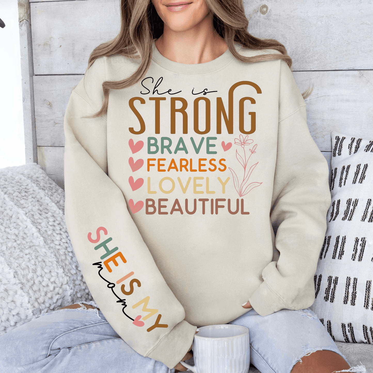 Stärke und Liebe einer Mutter - Inspiration Apparel - Für Mütter - GiftHaus