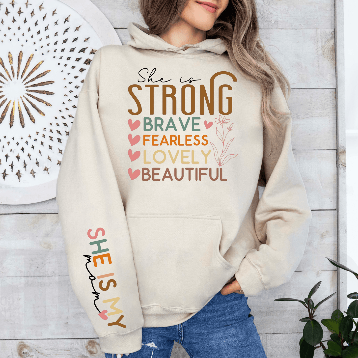 Stärke und Liebe einer Mutter - Inspiration Apparel - Für Mütter - GiftHaus