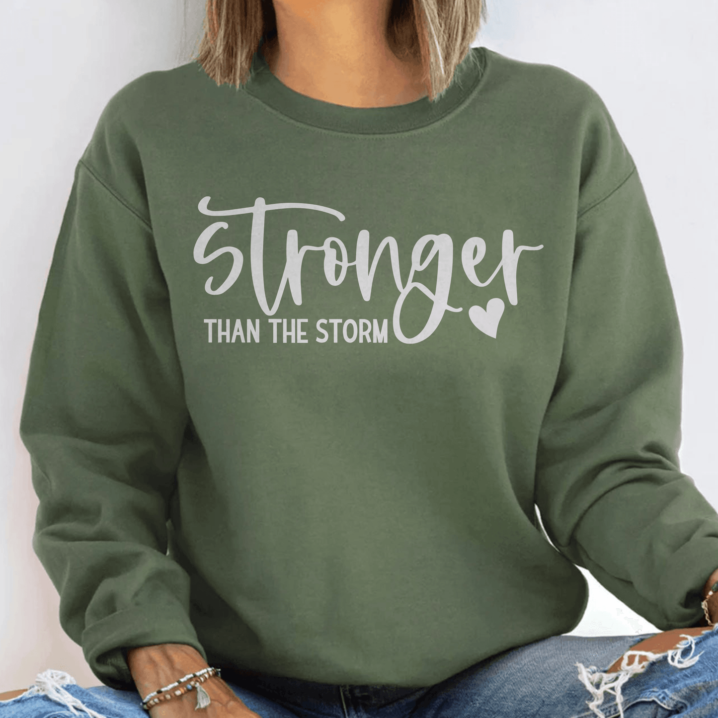 Stärker als das Sturm-Sweatshirt - GiftHaus