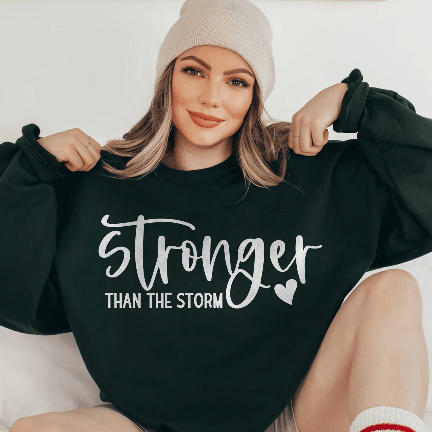 Stärker als das Sturm-Sweatshirt - GiftHaus