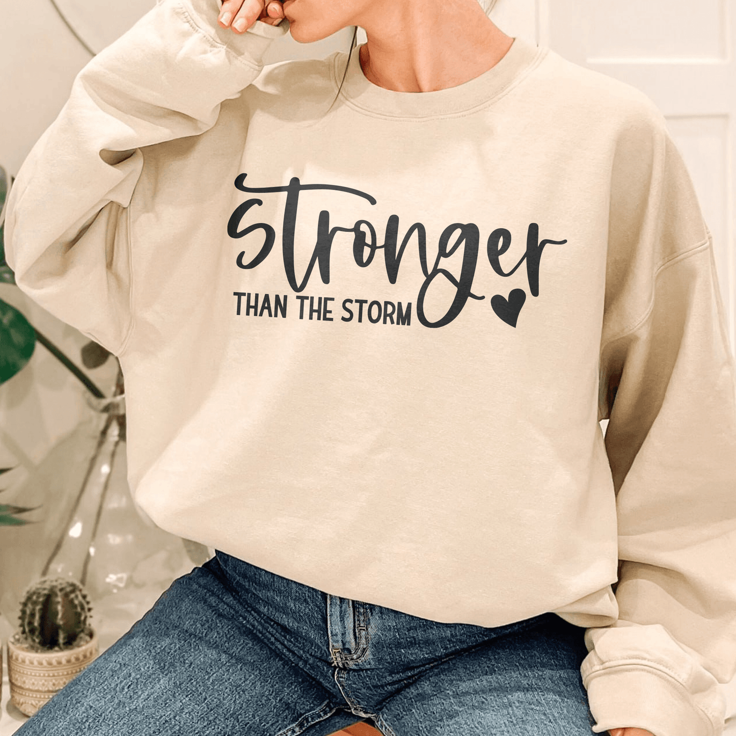 Stärker als das Sturm-Sweatshirt - GiftHaus