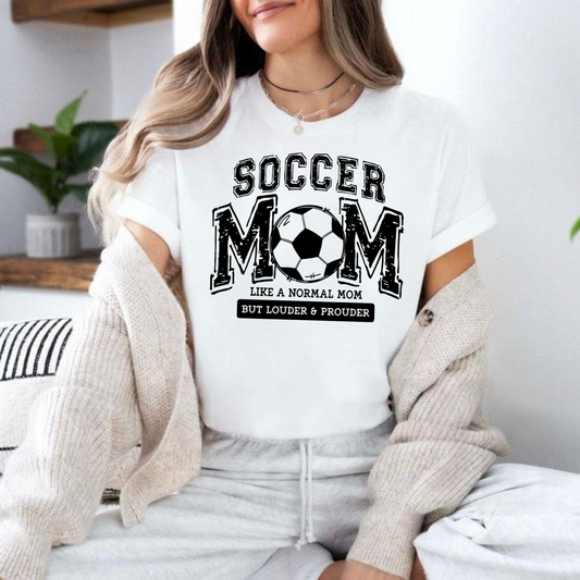 Stolze Fußballmama T-Shirt - Geschenk für engagierte Mütter